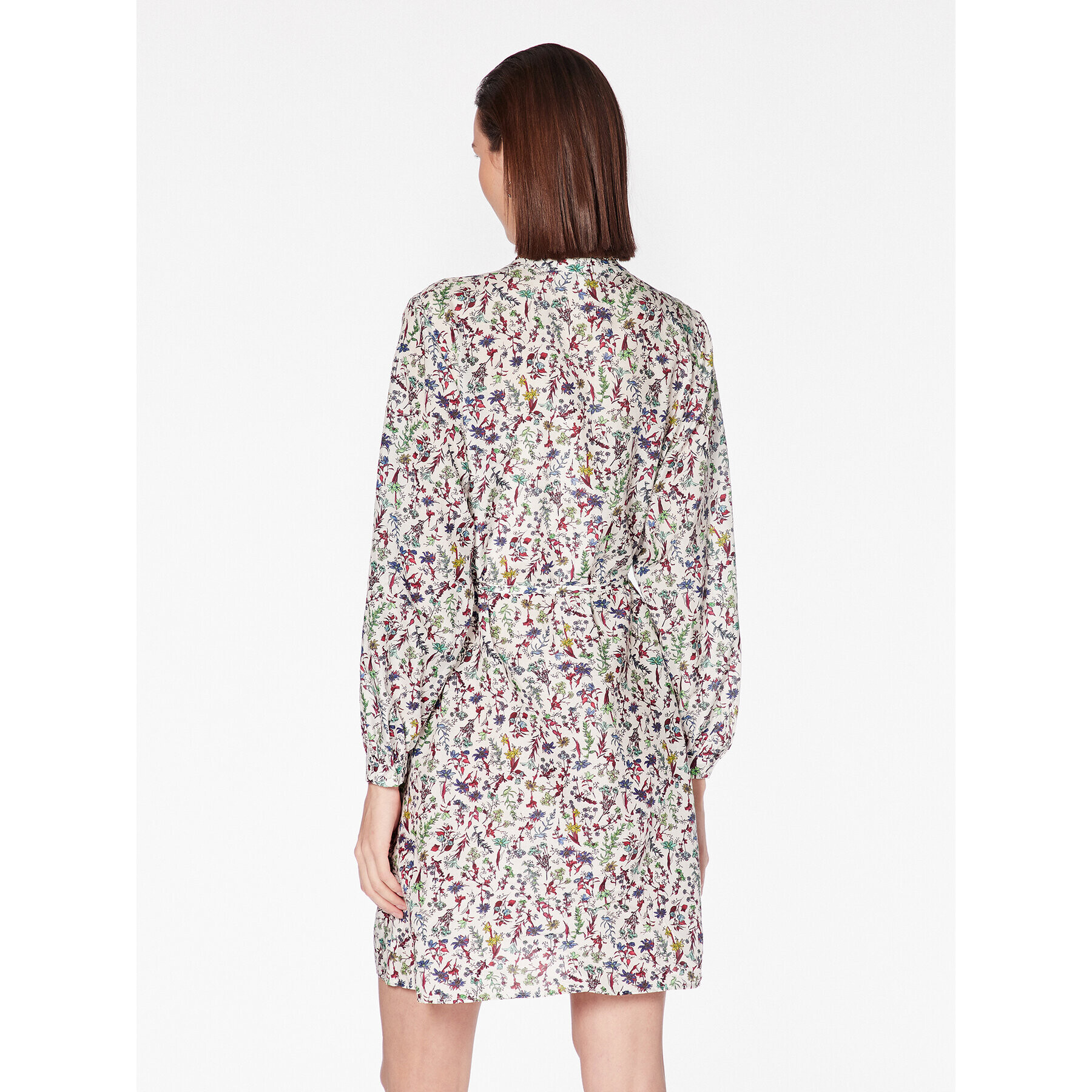 Tommy Hilfiger Ежедневна рокля WW0WW38614 Бял Regular Fit - Pepit.bg