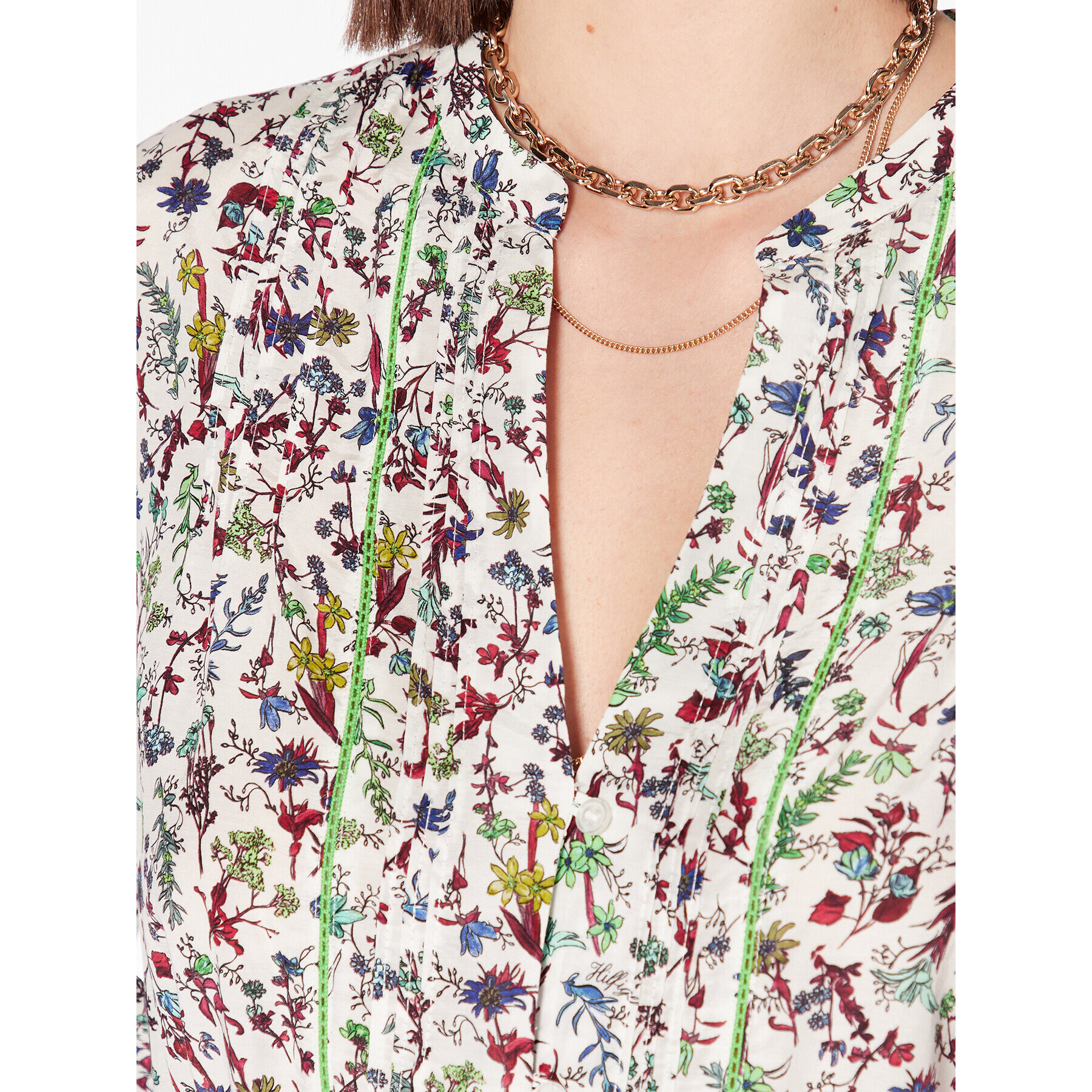 Tommy Hilfiger Ежедневна рокля WW0WW38614 Бял Regular Fit - Pepit.bg
