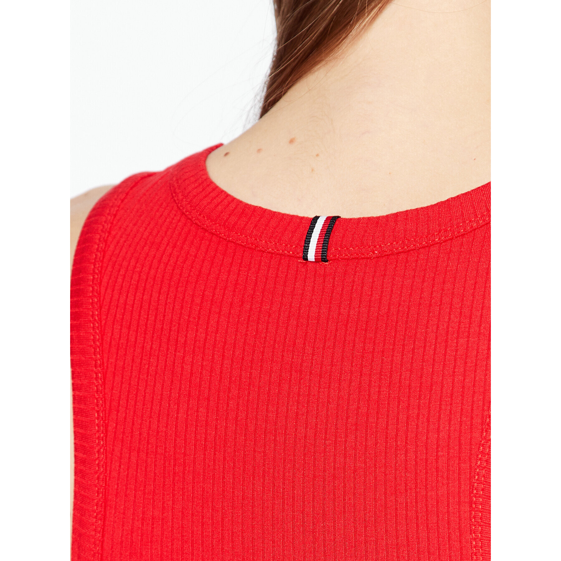 Tommy Hilfiger Ежедневна рокля WW0WW39342 Червен Regular Fit - Pepit.bg