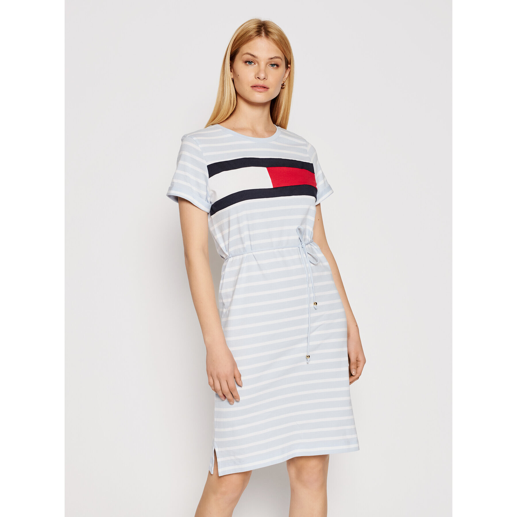 Tommy Hilfiger Ежедневна рокля Abo WW0WW32438 Син Regular Fit - Pepit.bg