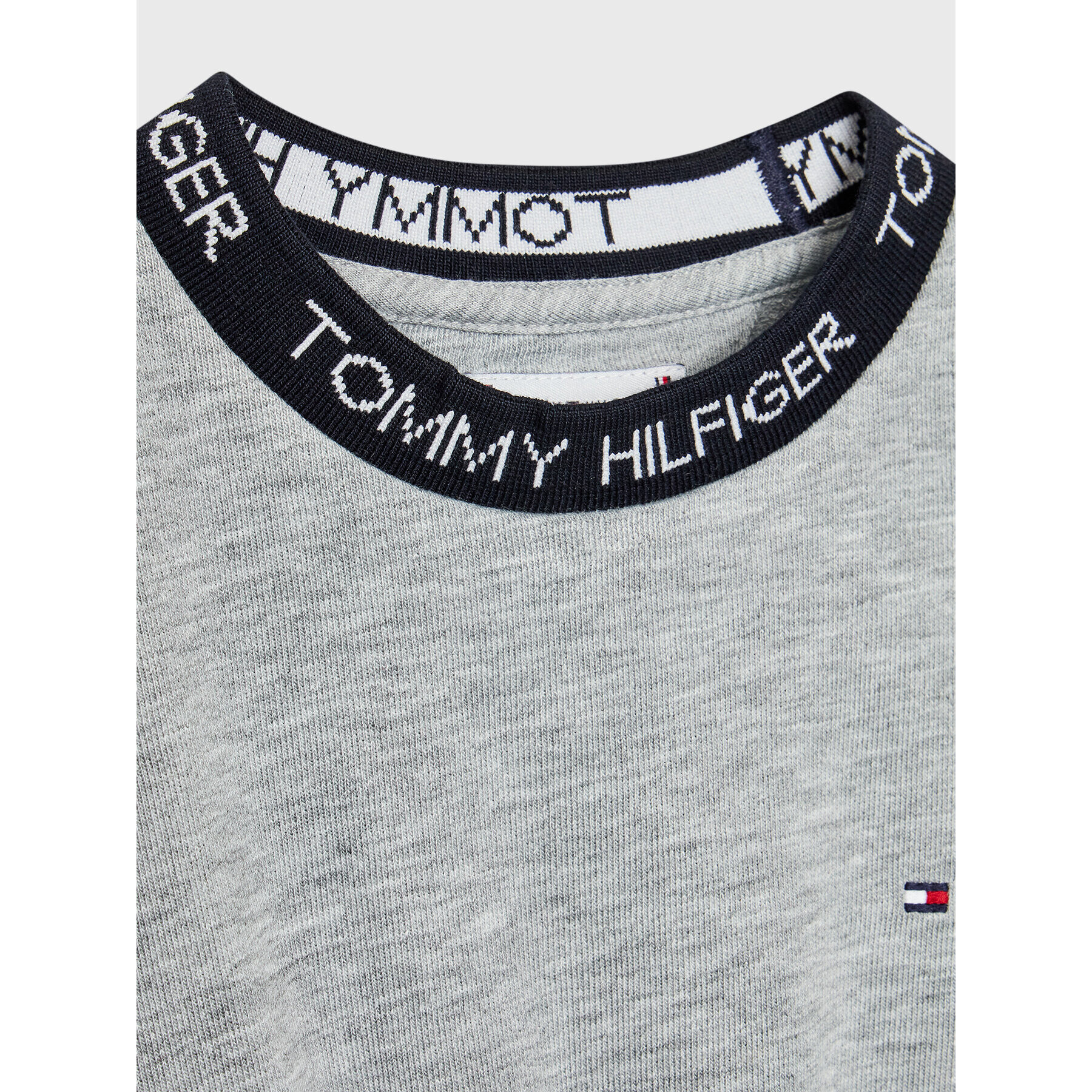 Tommy Hilfiger Ежедневна рокля Branded KG0KG06873 Сив Regular Fit - Pepit.bg