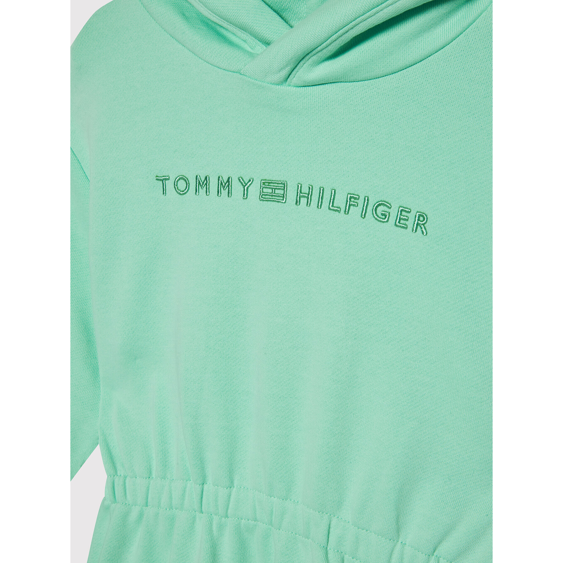 Tommy Hilfiger Ежедневна рокля Conscious Essential KG0KG06267 D Зелен Regular Fit - Pepit.bg