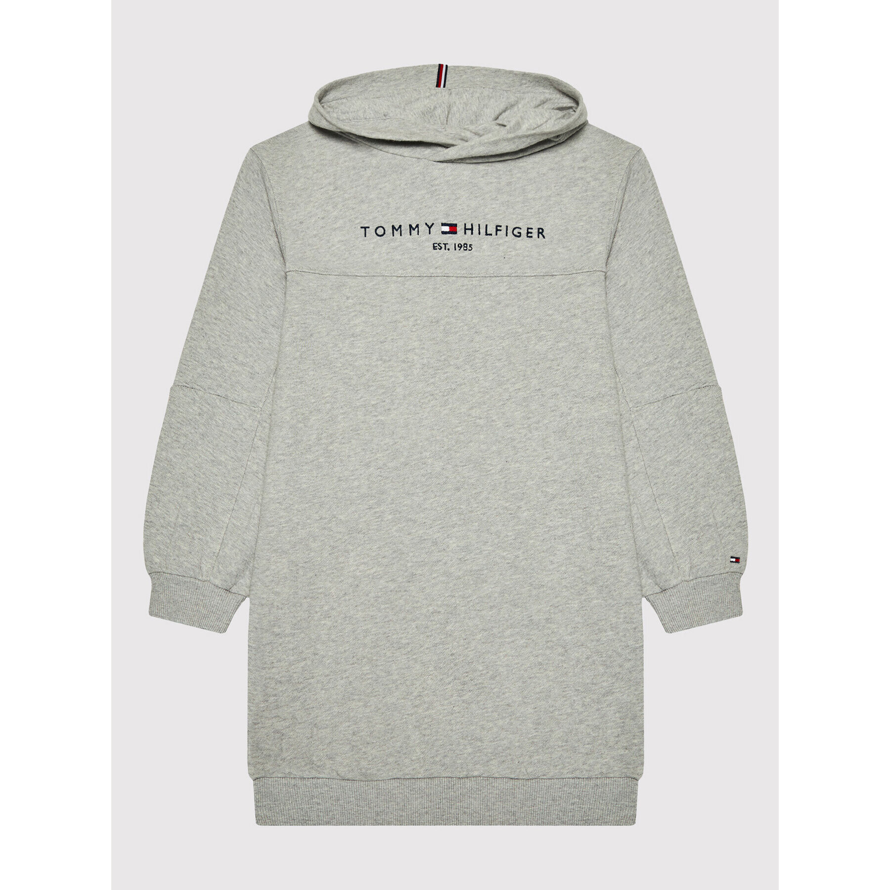 Tommy Hilfiger Ежедневна рокля Essential KG0KG05636 Сив Regular Fit - Pepit.bg