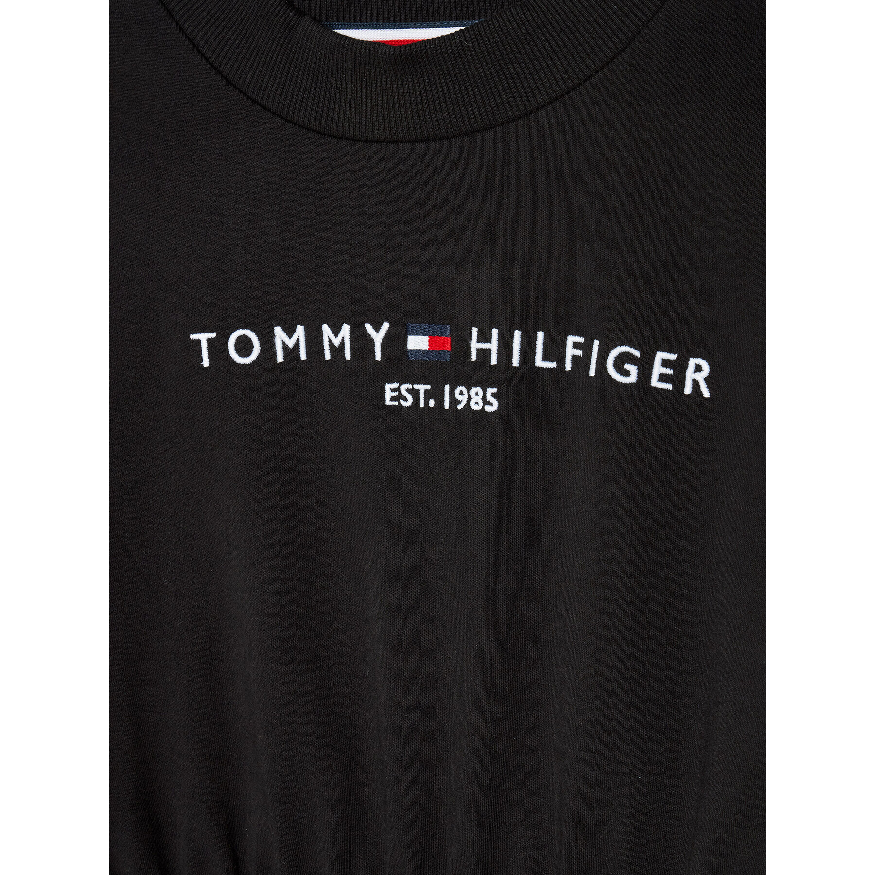 Tommy Hilfiger Ежедневна рокля Essential KG0KG06120 D Черен Regular Fit - Pepit.bg