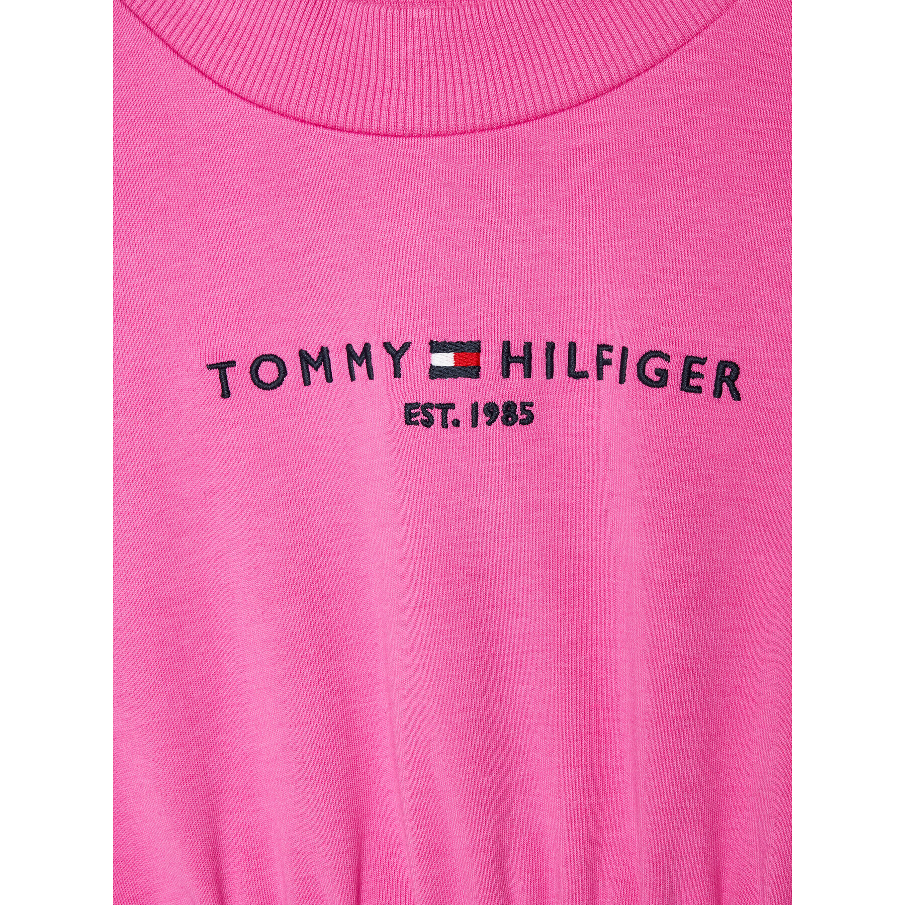 Tommy Hilfiger Ежедневна рокля Essential KG0KG06120 D Розов Regular Fit - Pepit.bg