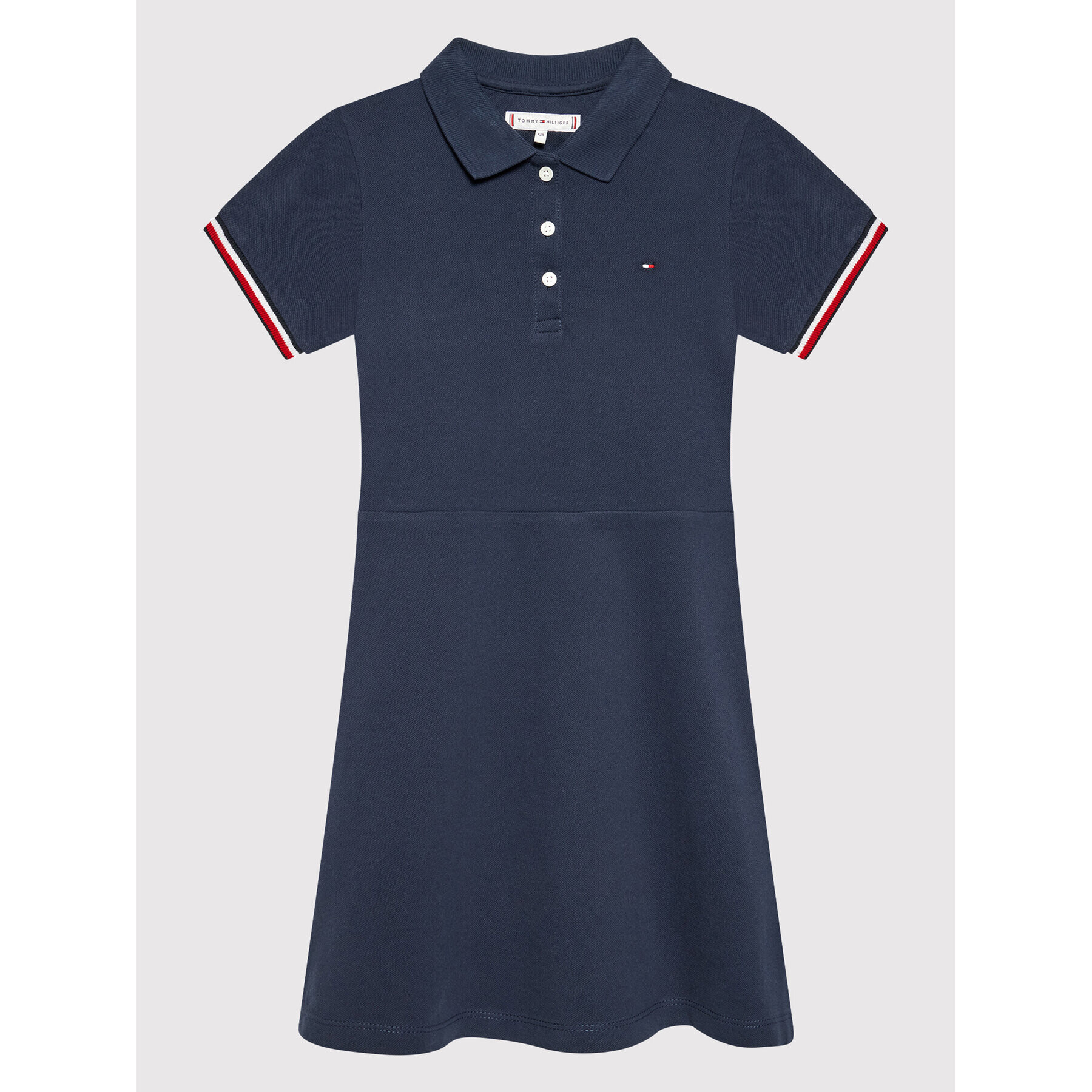 Tommy Hilfiger Ежедневна рокля Essential KG0KG06266 D Тъмносин Regular Fit - Pepit.bg