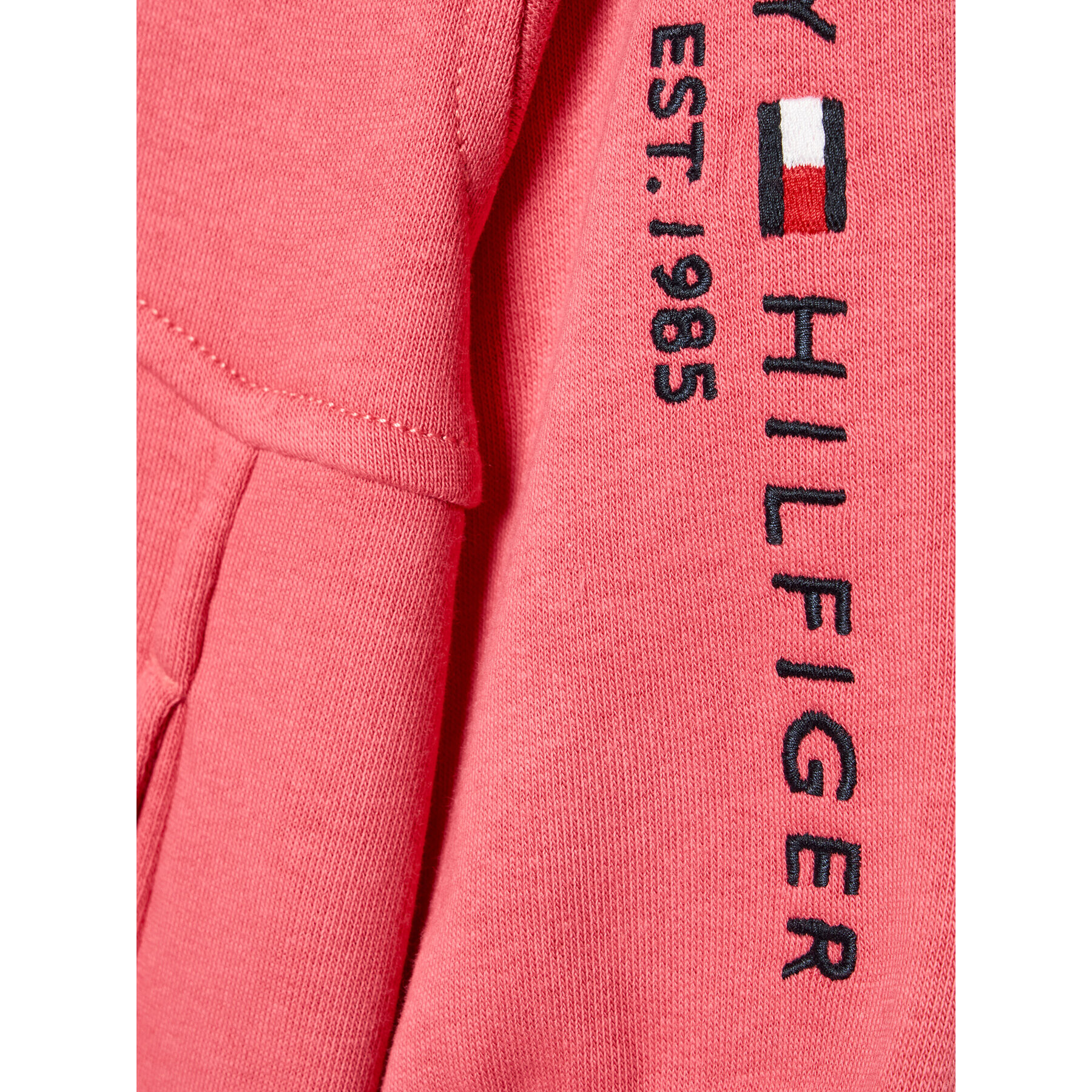 Tommy Hilfiger Ежедневна рокля Essential KG0KG06344 M Розов Relaxed Fit - Pepit.bg