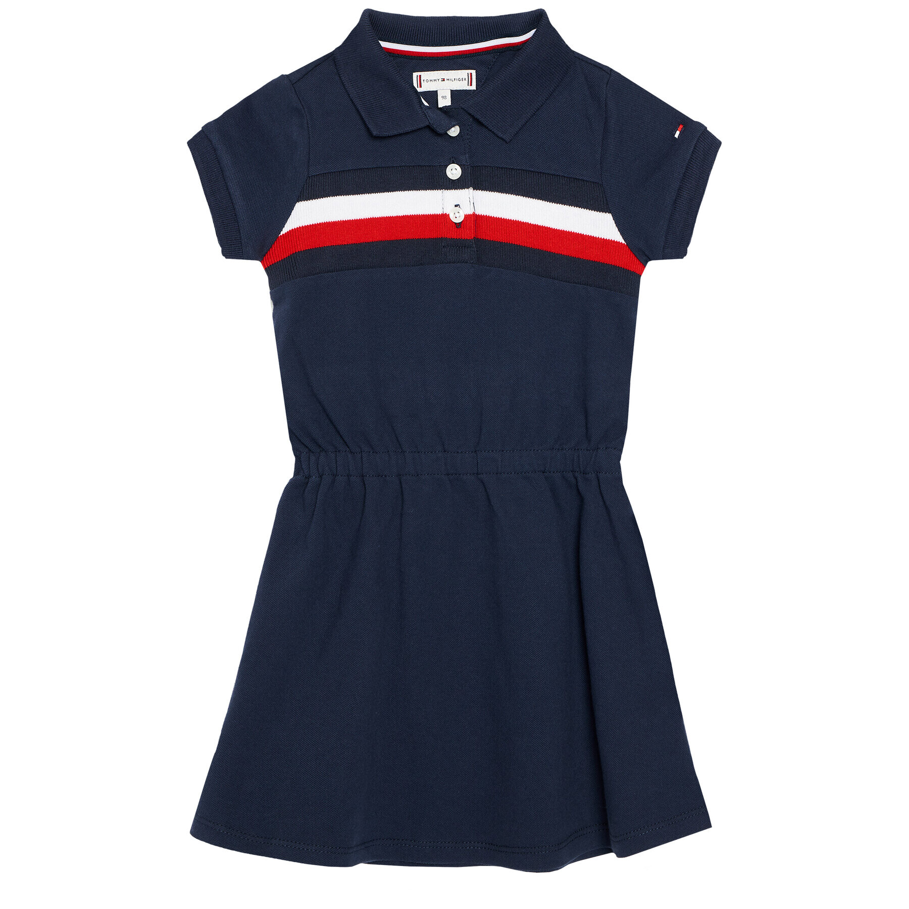 Tommy Hilfiger Ежедневна рокля KG0KG05637 M Тъмносин Regular Fit - Pepit.bg