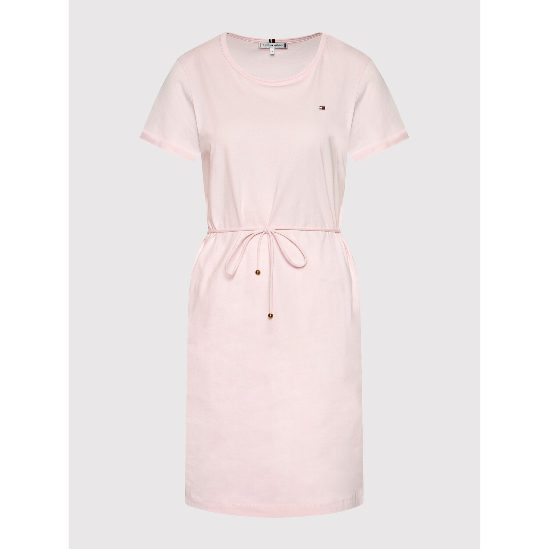 Tommy Hilfiger Ежедневна рокля Shift WW0WW27812 Розов Regular Fit - Pepit.bg