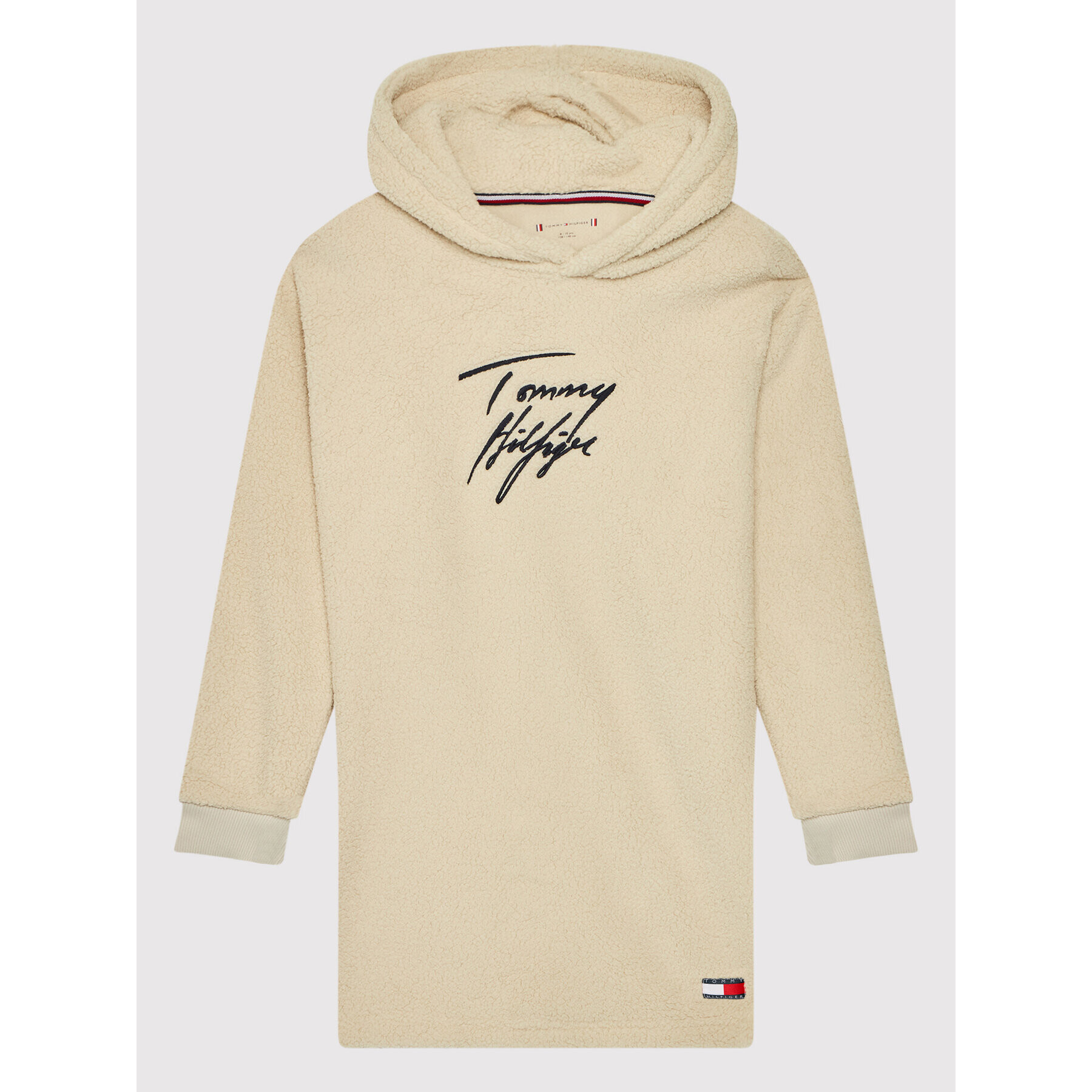 Tommy Hilfiger Ежедневна рокля UG0UG00514 Бежов Regular Fit - Pepit.bg