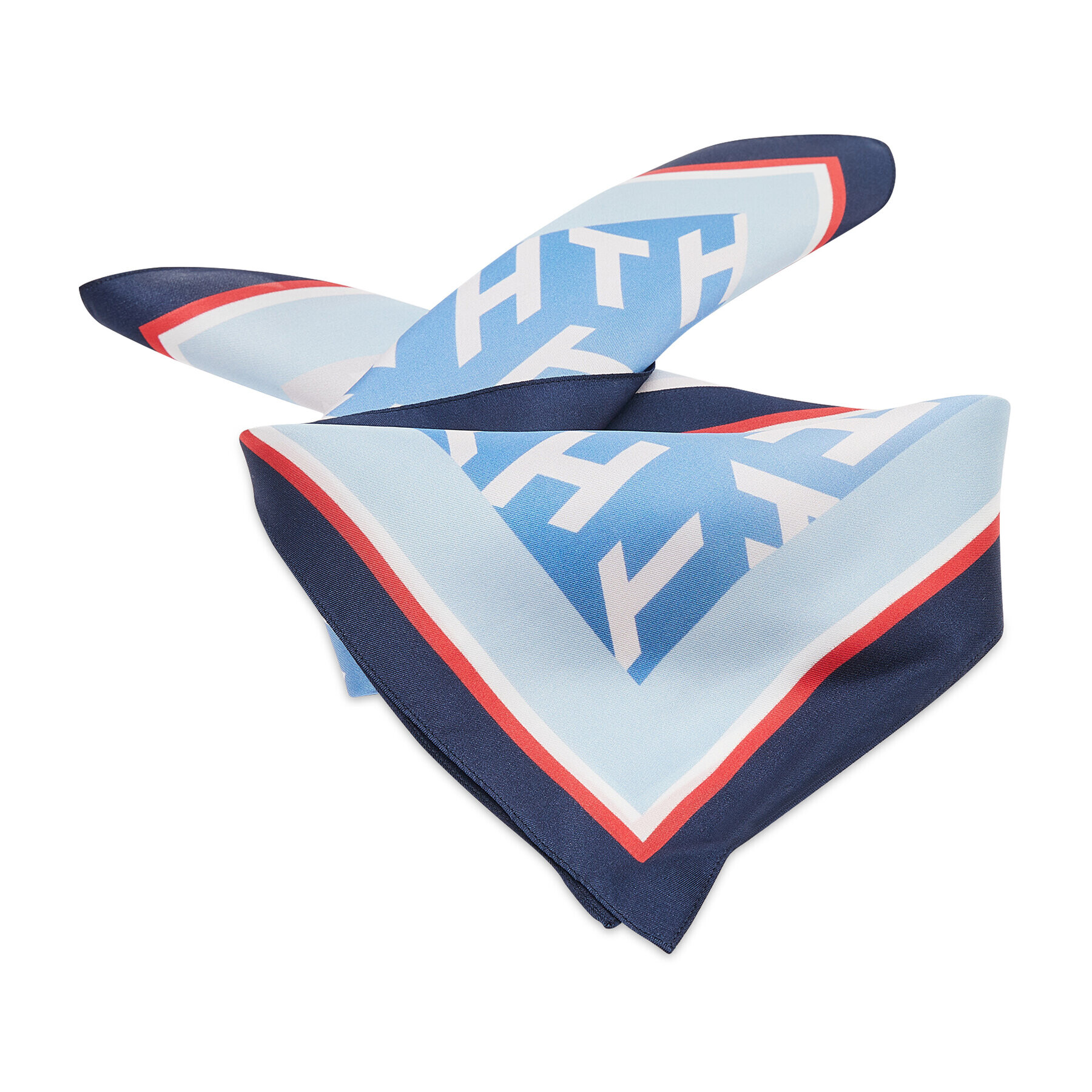 Tommy Hilfiger Фишу Iconic Pop Silk AW0AW12174 Син - Pepit.bg