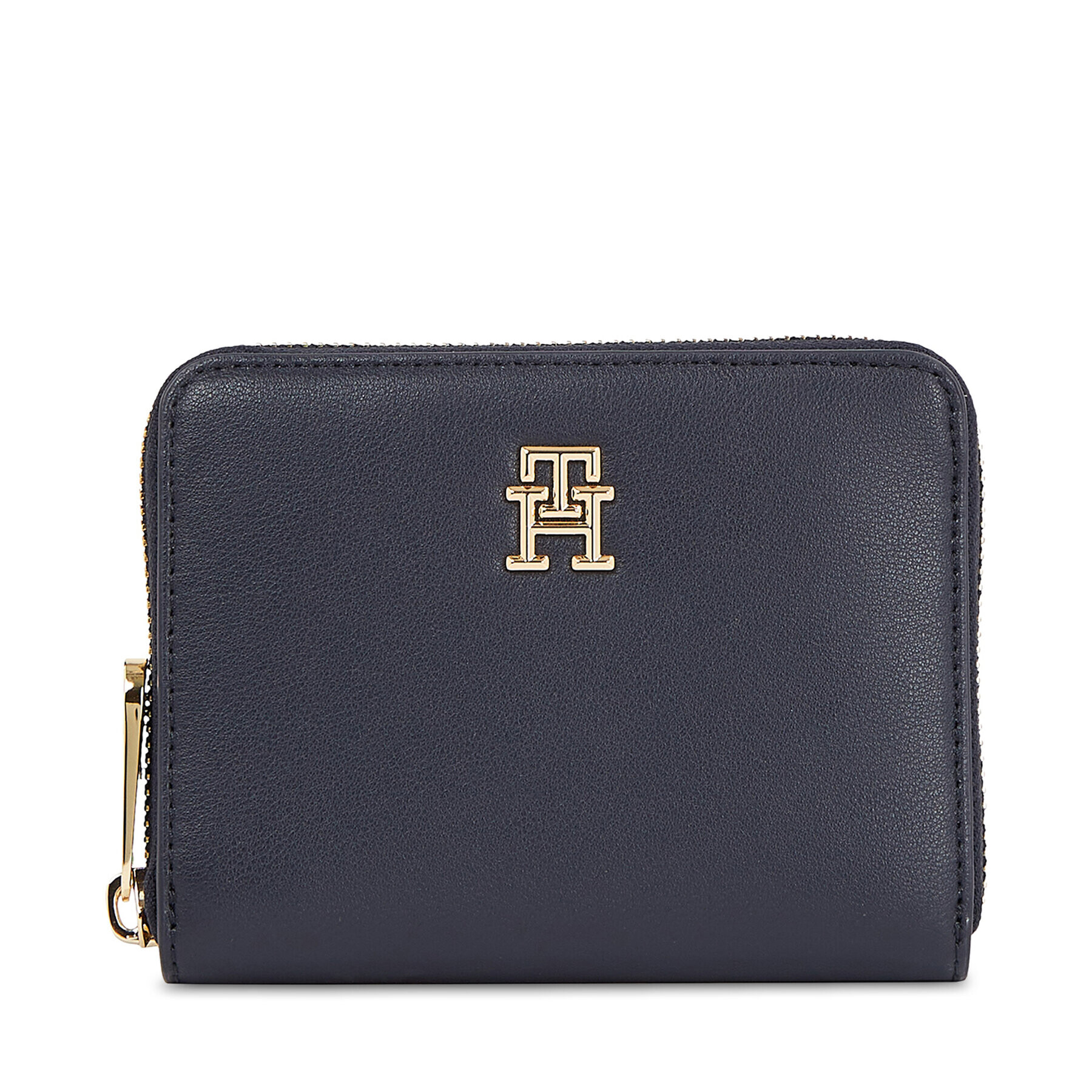 Tommy Hilfiger Голям дамски портфейл Poppy Plus Med Za AW0AW15259 Тъмносин - Pepit.bg