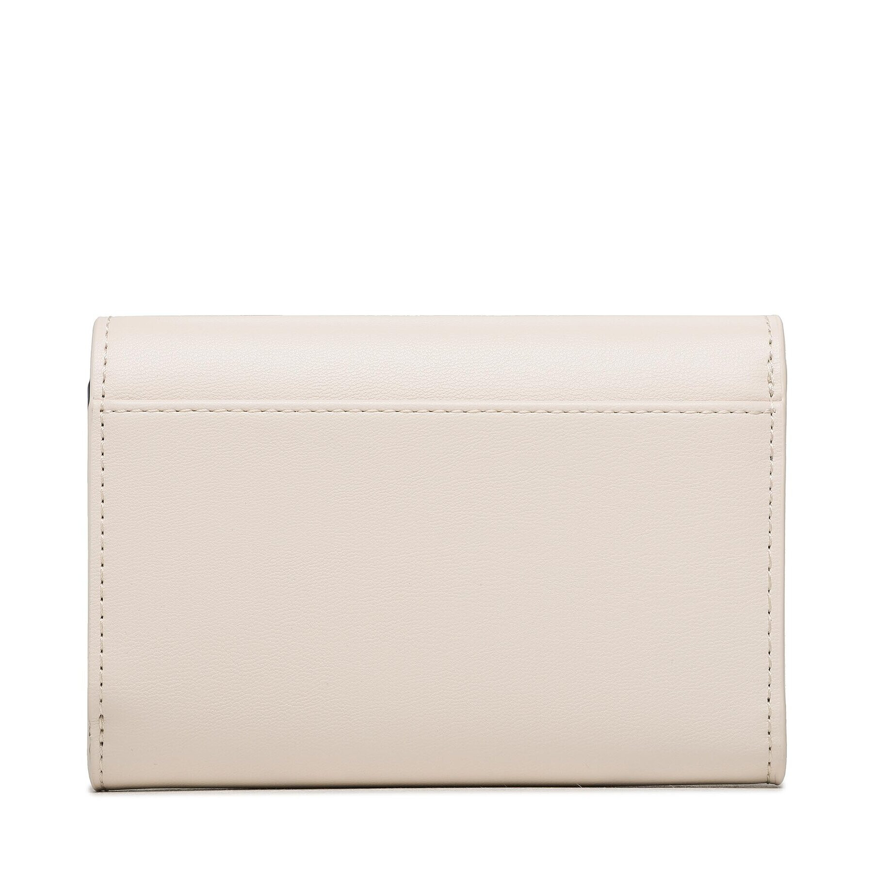 Tommy Hilfiger Голям дамски портфейл Th Chic Med Flap Wallet AW0AW14887 Бежов - Pepit.bg