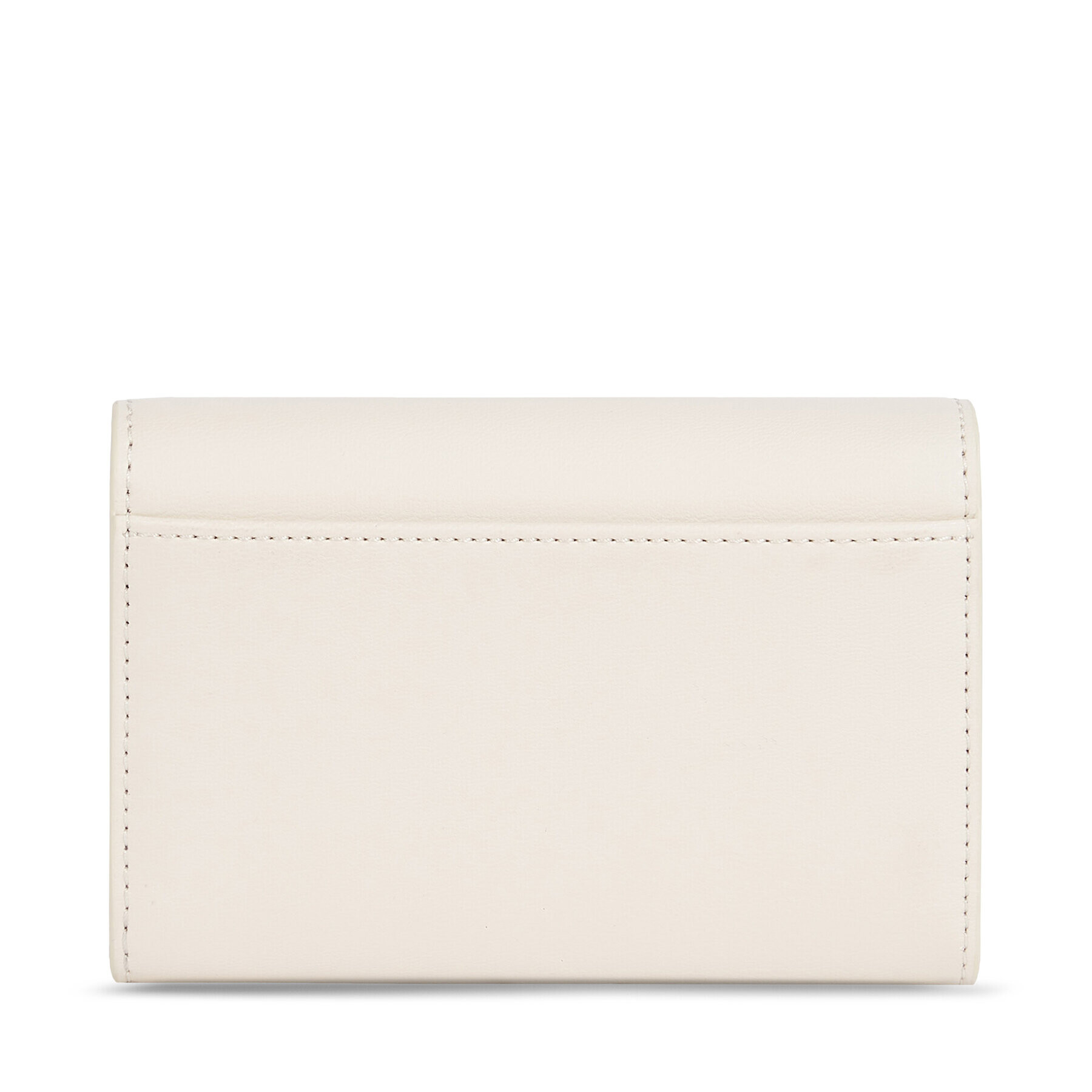 Tommy Hilfiger Голям дамски портфейл Th Chic Med Flap Wallet AW0AW14887 Бежов - Pepit.bg