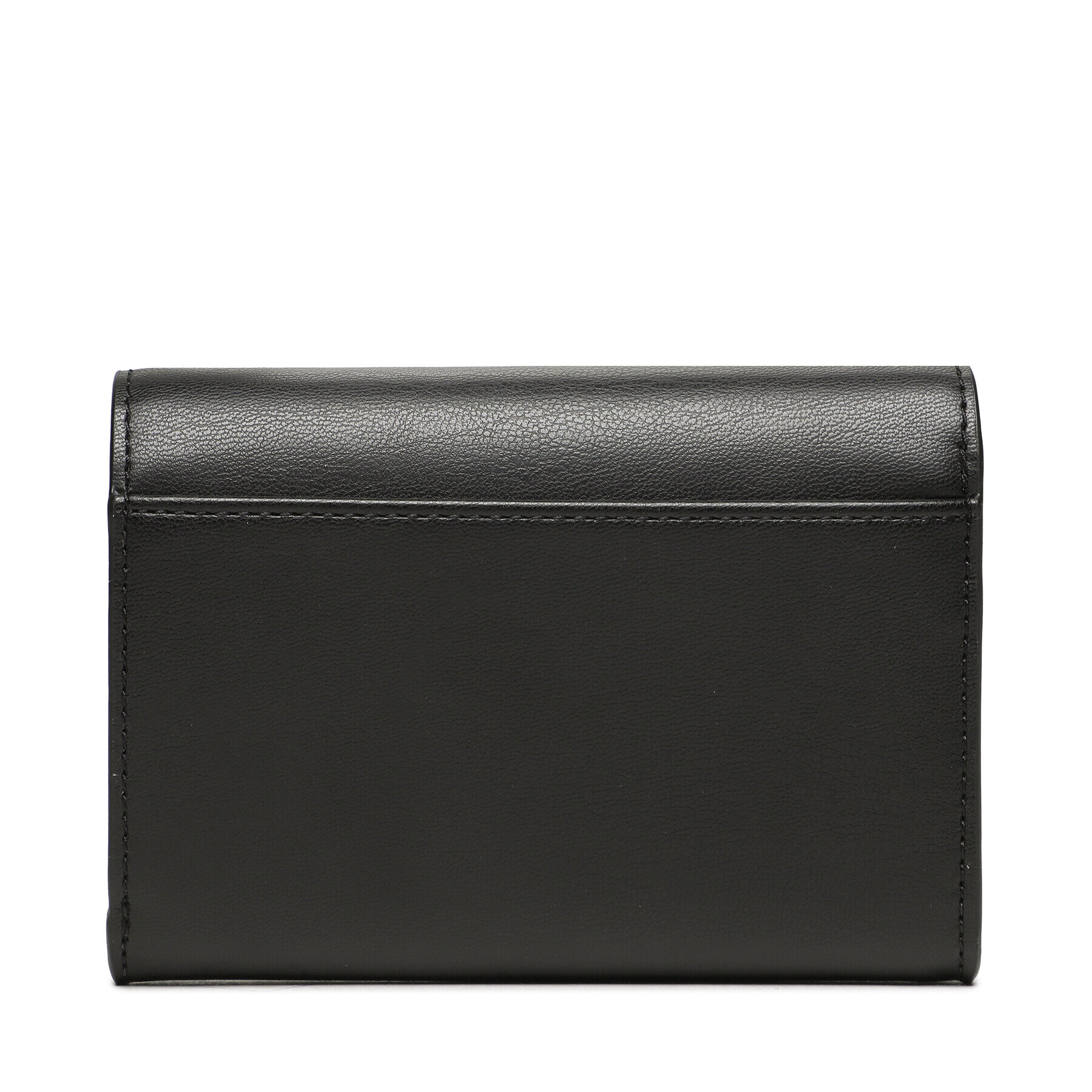 Tommy Hilfiger Голям дамски портфейл Th Chic Med Flap Wallet AW0AW14887 Черен - Pepit.bg