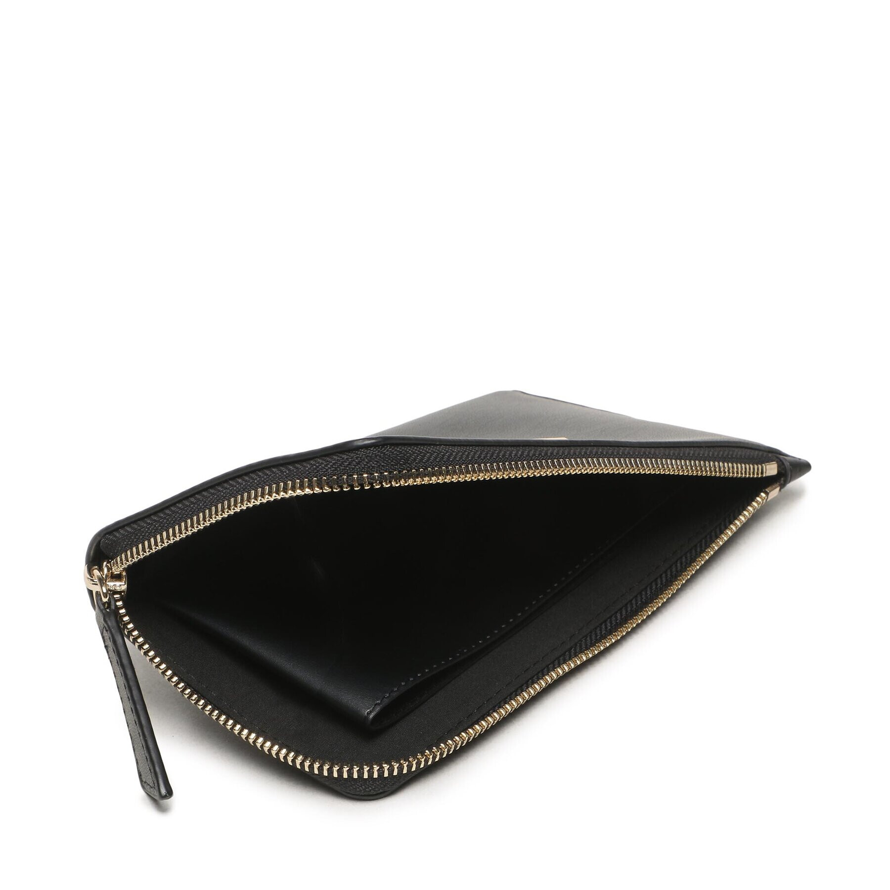 Tommy Hilfiger Голям дамски портфейл Th Feminine Large Slim Wallet AW0AW14890 Черен - Pepit.bg