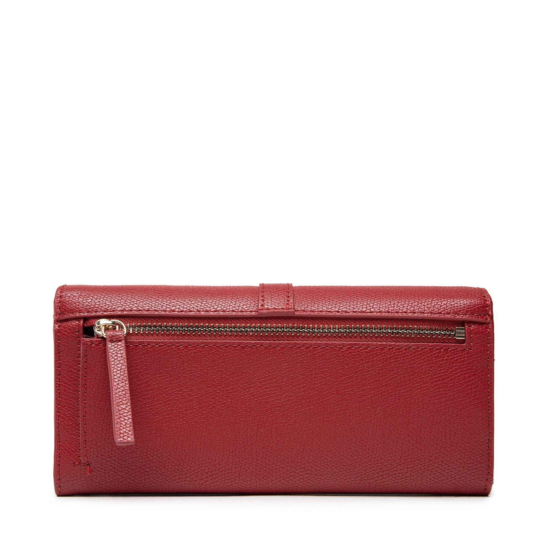 Tommy Hilfiger Голям дамски портфейл Th Plush Lrg Flap Wallet AW0AW14234 Червен - Pepit.bg