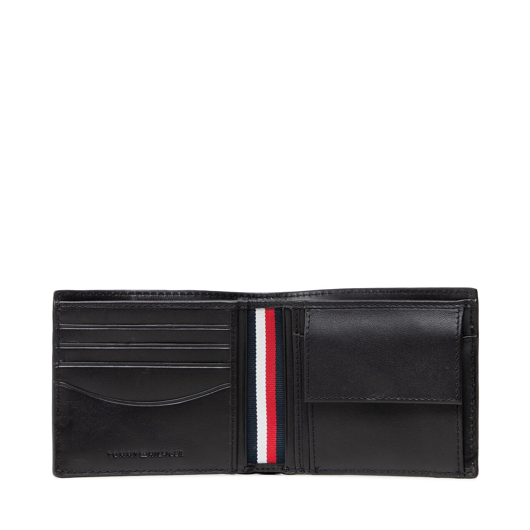 Tommy Hilfiger Голям мъжки портфейл Business Cc And Coin AM0AM08131 Черен - Pepit.bg