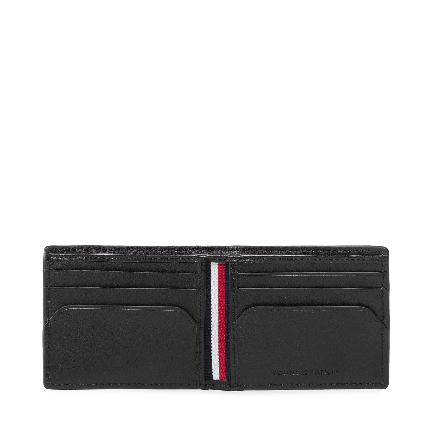 Tommy Hilfiger Голям мъжки портфейл Business Mini Cc Wallet AM0AM09384 Черен - Pepit.bg