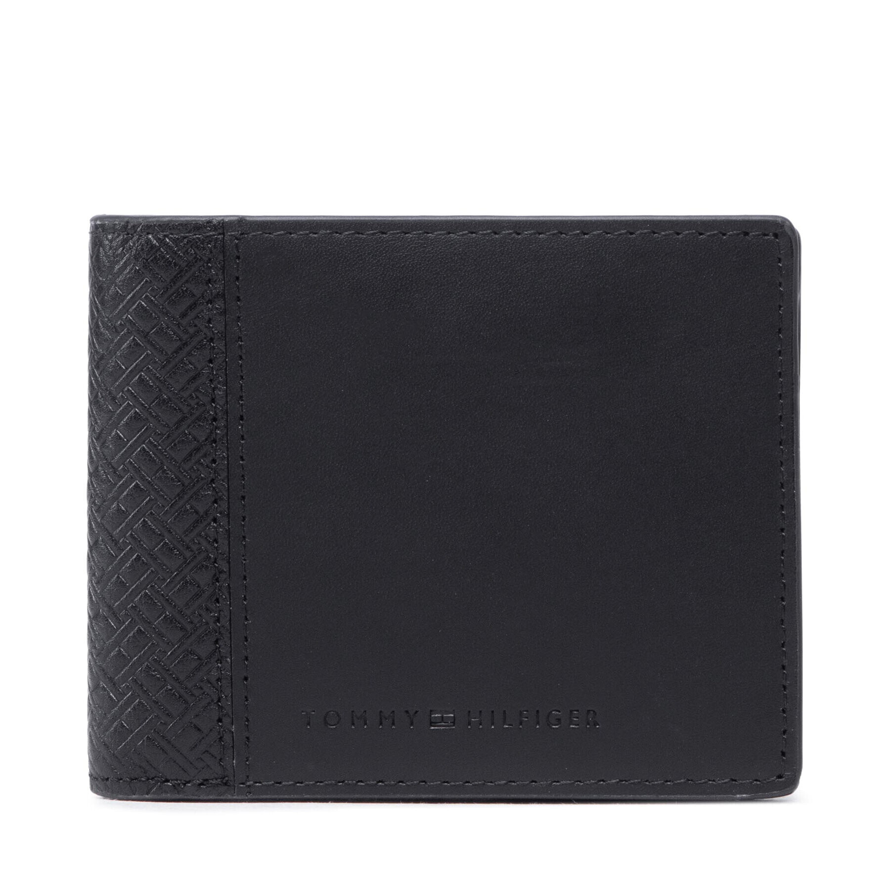 Tommy Hilfiger Голям мъжки портфейл Central Mini Cc Wallet AM0AM09275 Черен - Pepit.bg