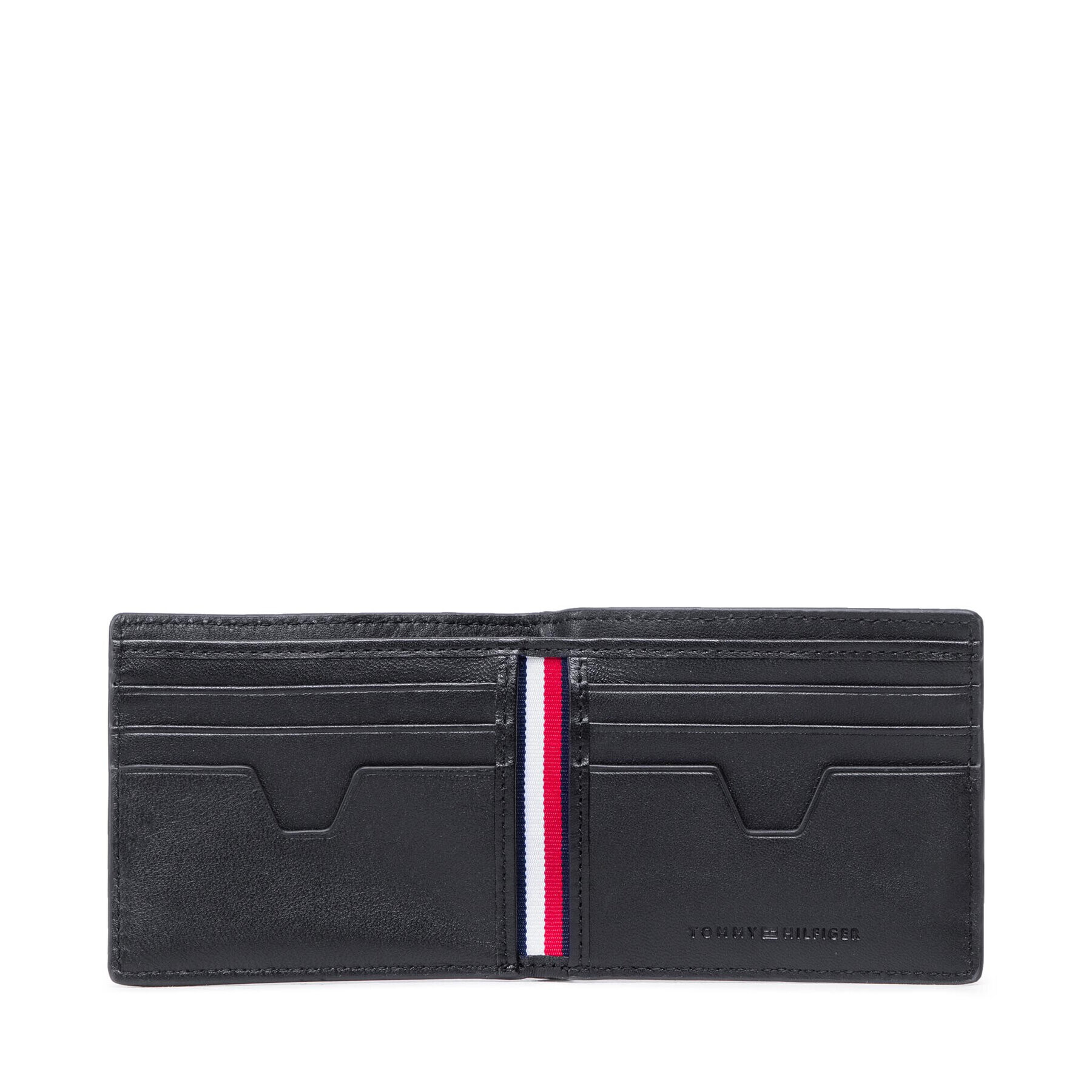 Tommy Hilfiger Голям мъжки портфейл Central Mini Cc Wallet AM0AM09275 Черен - Pepit.bg