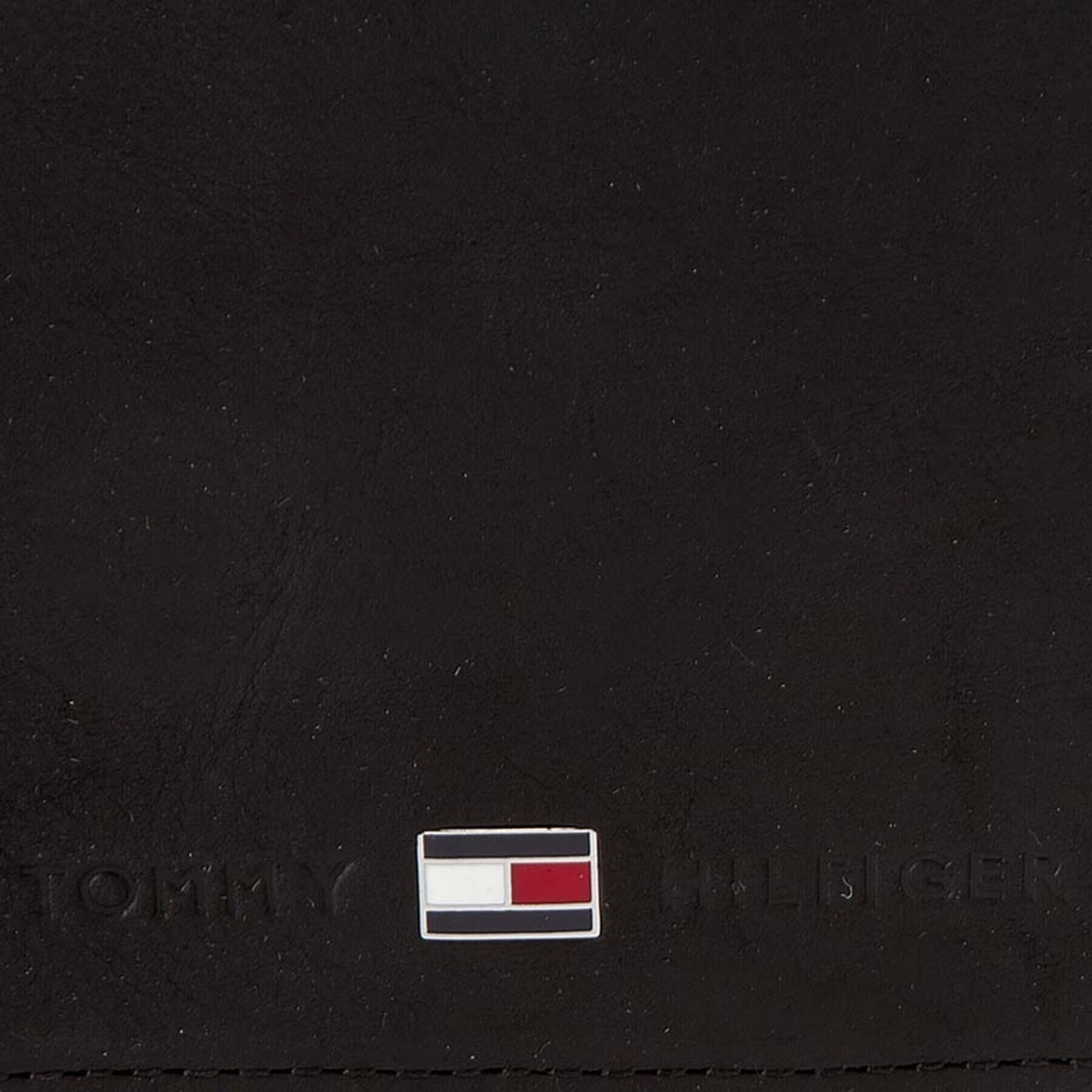 Tommy Hilfiger Голям мъжки портфейл Johnson Trifold AM0AM00665 Черен - Pepit.bg