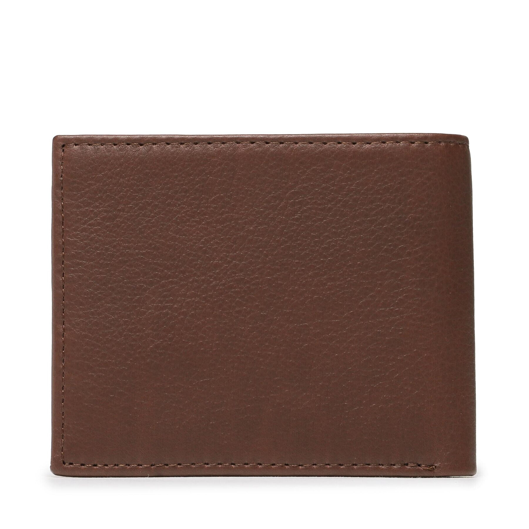 Tommy Hilfiger Голям мъжки портфейл Prem Leather Mini Cc Wallet AM0AM10988 Кафяв - Pepit.bg