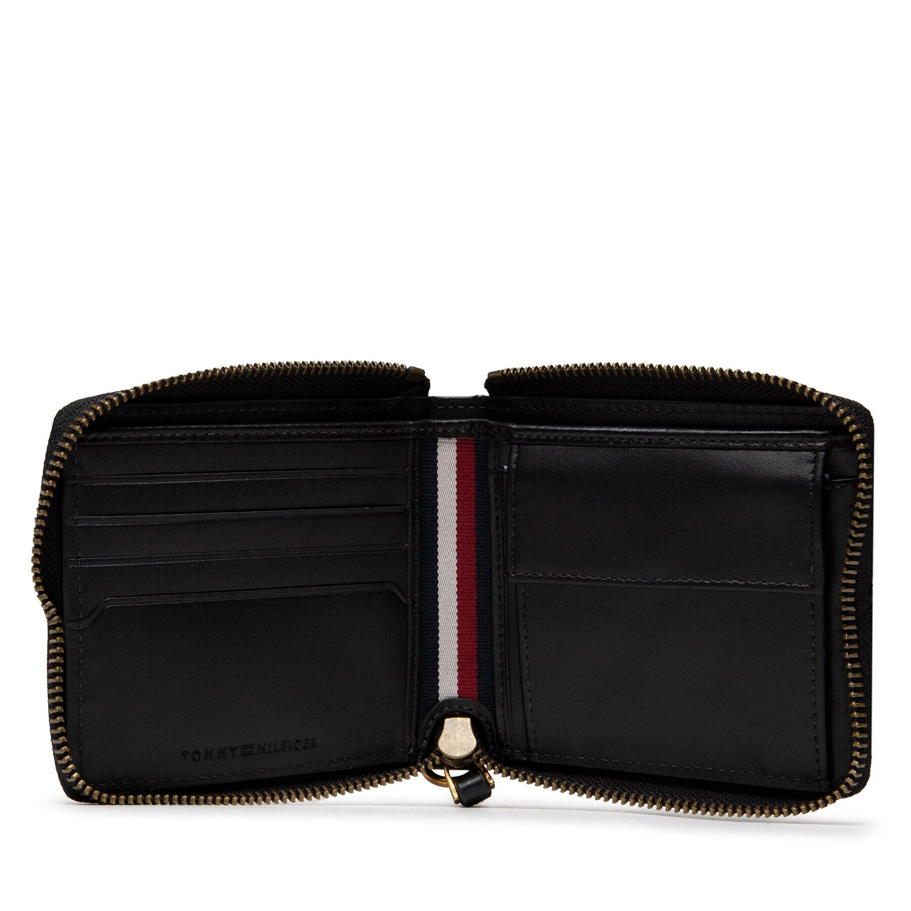 Tommy Hilfiger Голям мъжки портфейл Premium Canvas Hanging Wallet AM0AM09538 Бежов - Pepit.bg