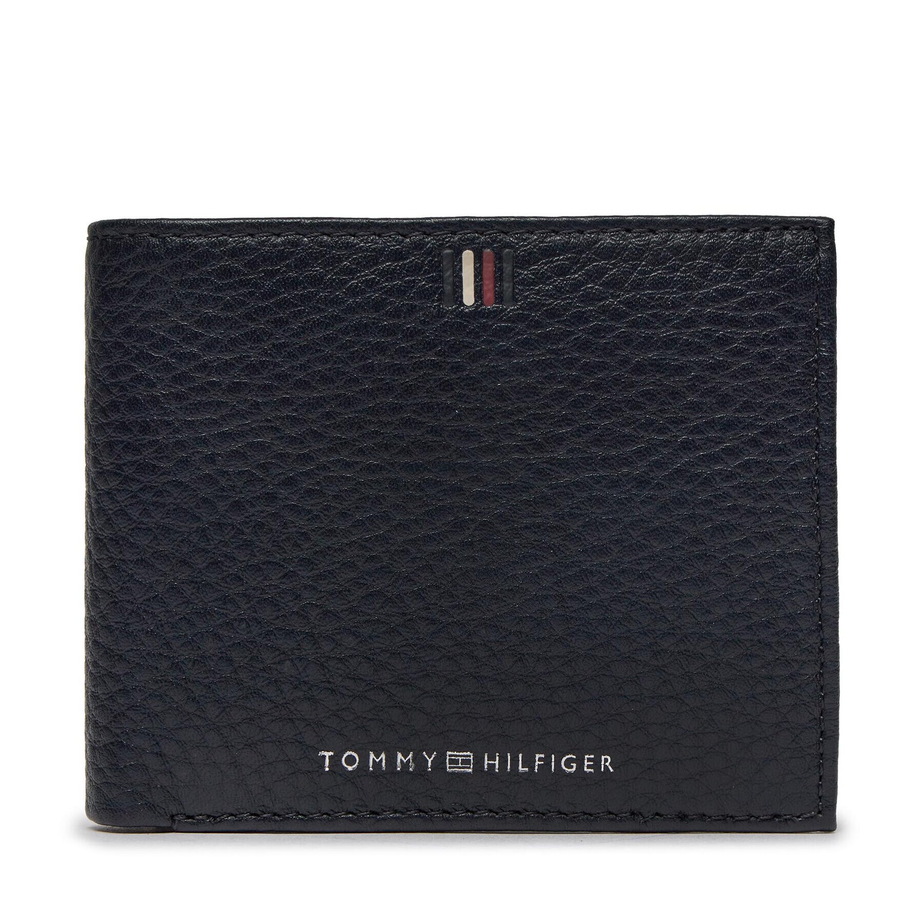 Tommy Hilfiger Голям мъжки портфейл Th Central Cc And Coin AM0AM11855 Тъмносин - Pepit.bg