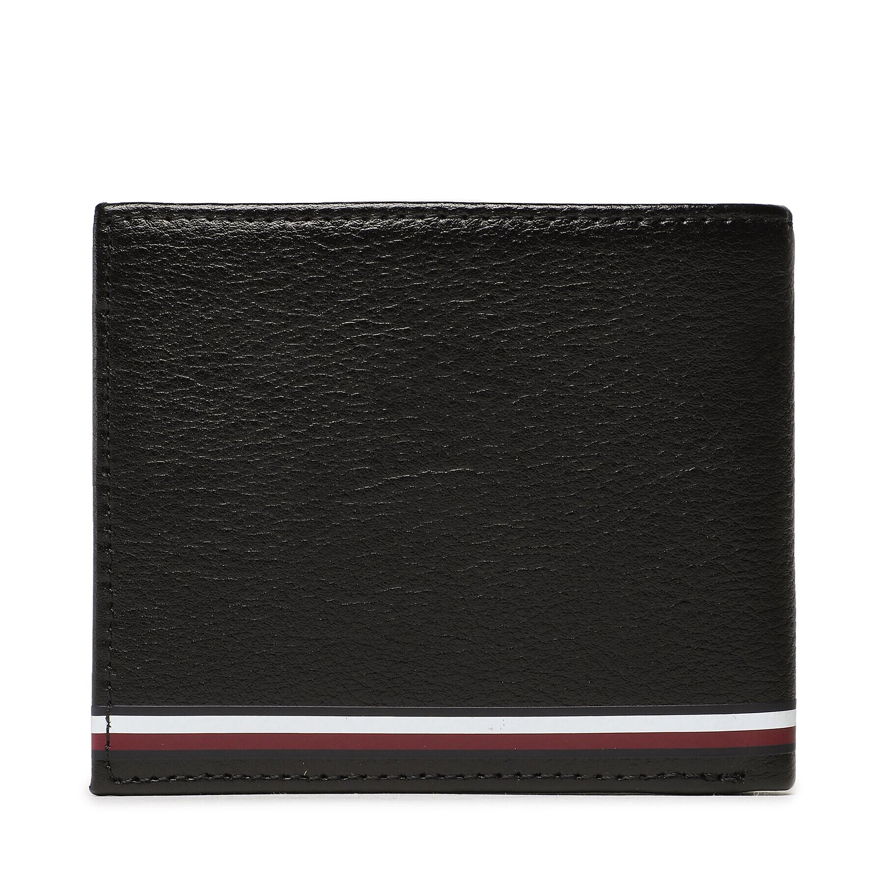 Tommy Hilfiger Голям мъжки портфейл Th Central Mini Cc Wallet AM0AM11258 Черен - Pepit.bg