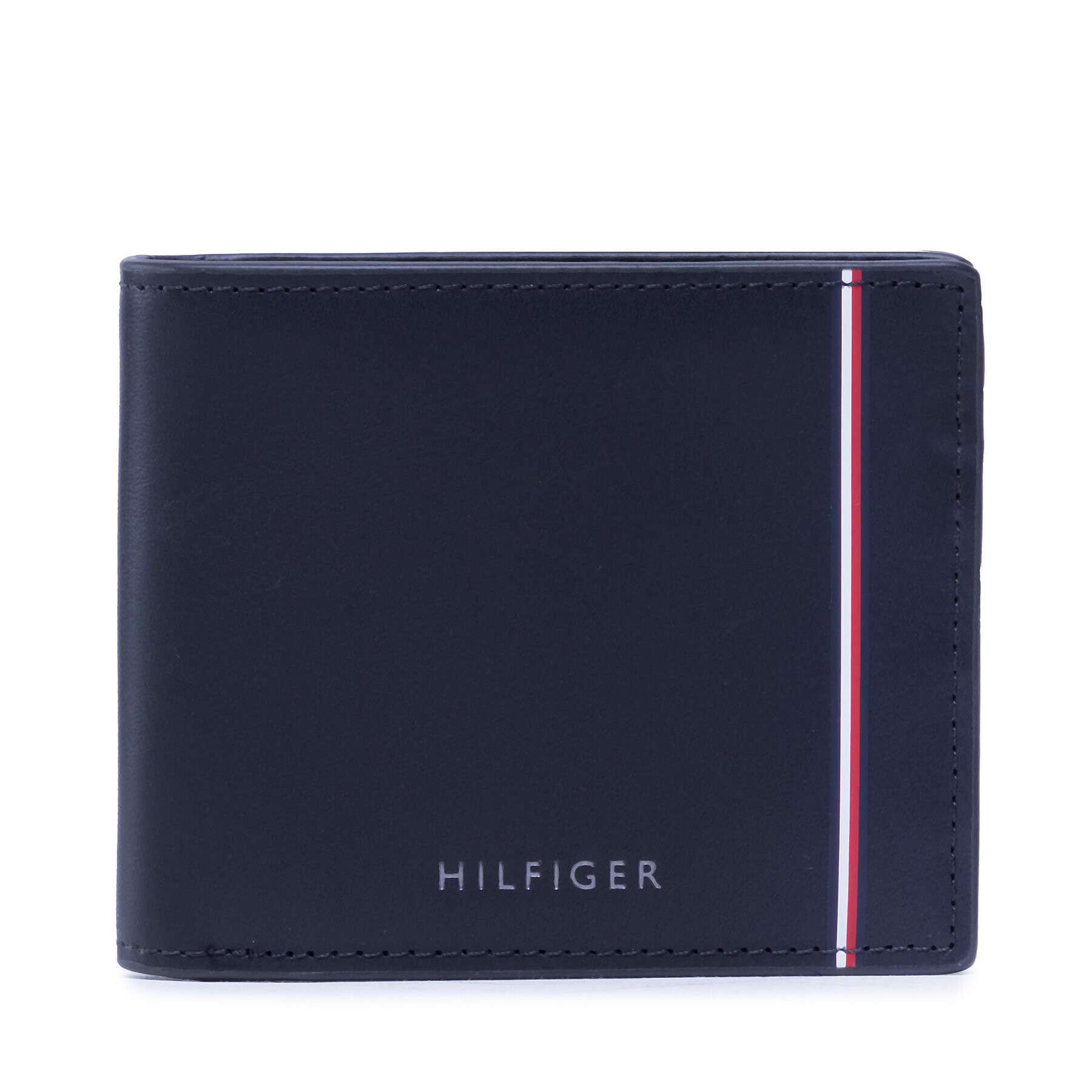 Tommy Hilfiger Голям мъжки портфейл Th Commuter Cc Wallet AM0AM08721 Черен - Pepit.bg