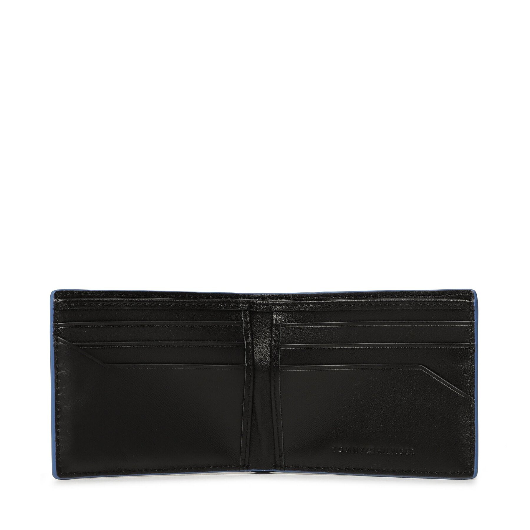 Tommy Hilfiger Голям мъжки портфейл Th Modern Lea Mini Cc Wallet AM0AM11271 Син - Pepit.bg