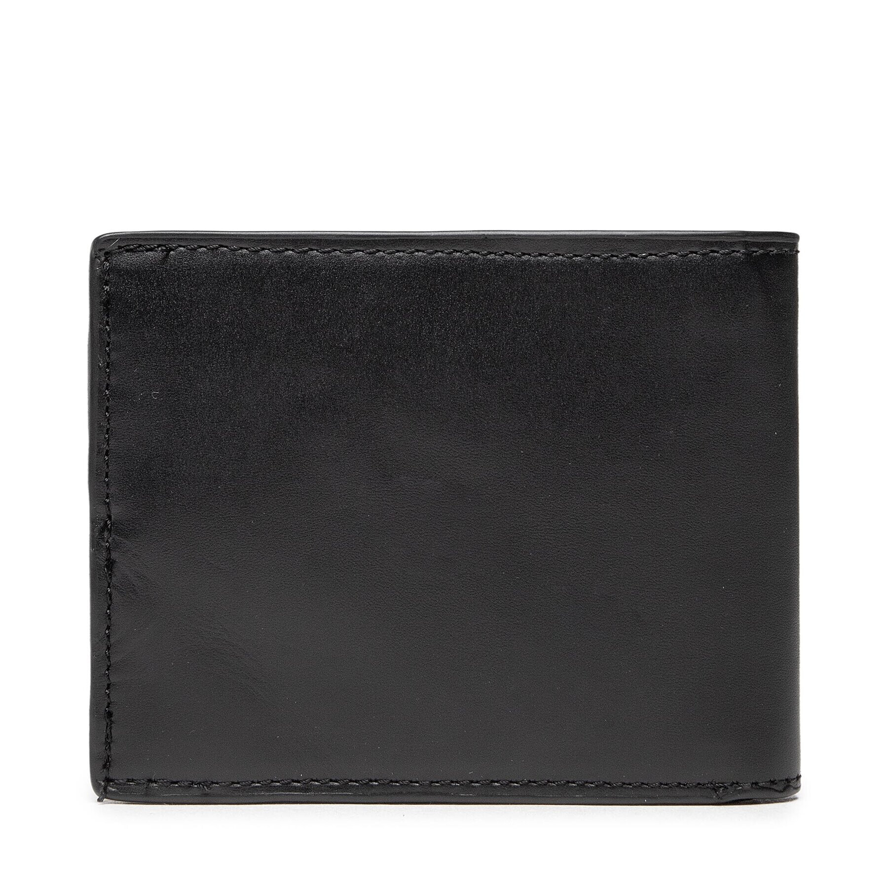 Tommy Hilfiger Голям мъжки портфейл Th Modern Leather Mini Cc Wallet AM0AM10617 Черен - Pepit.bg