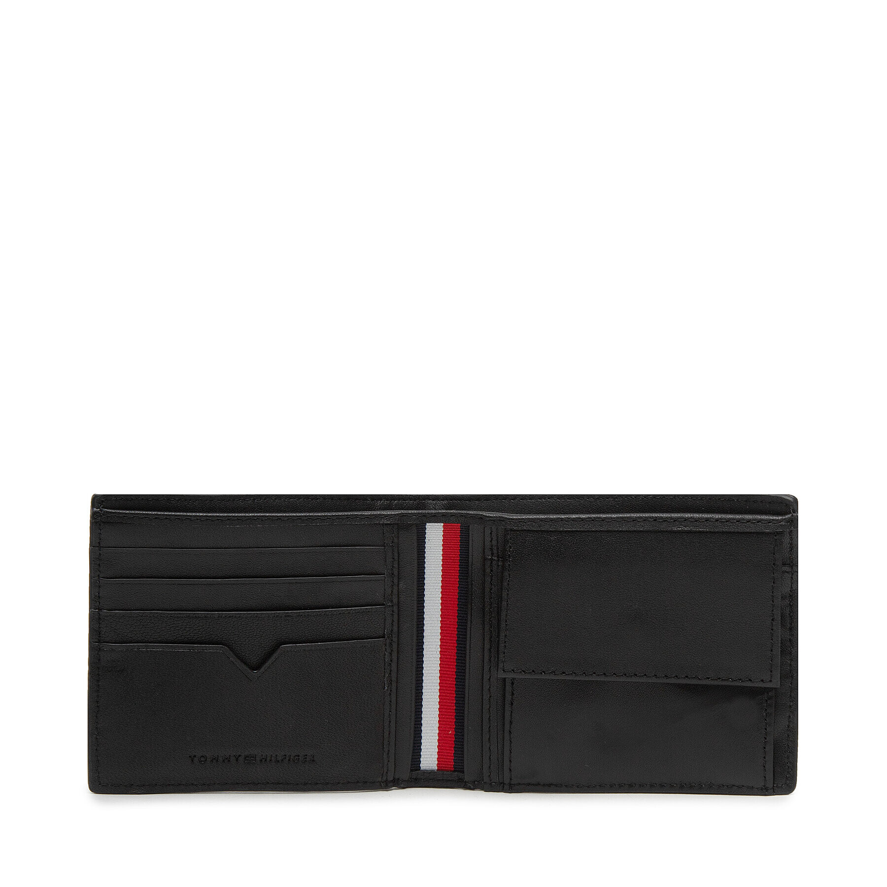 Tommy Hilfiger Голям мъжки портфейл Tm Modern Leather Cc And Coin AM0AM10618 Черен - Pepit.bg