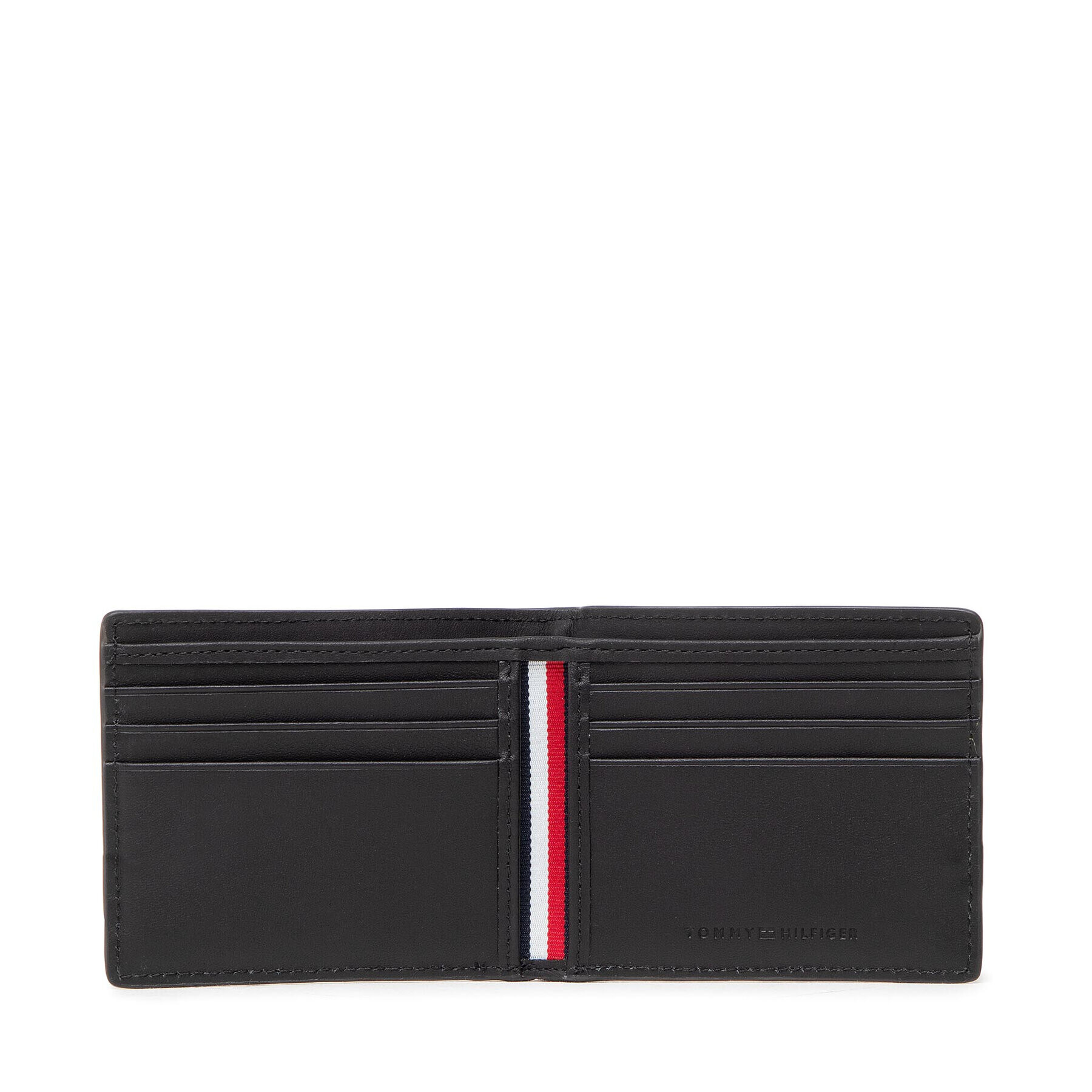 Tommy Hilfiger Голям мъжки портфейл Urban Commuter Mini Cc Wallet AM0AM09398 Черен - Pepit.bg