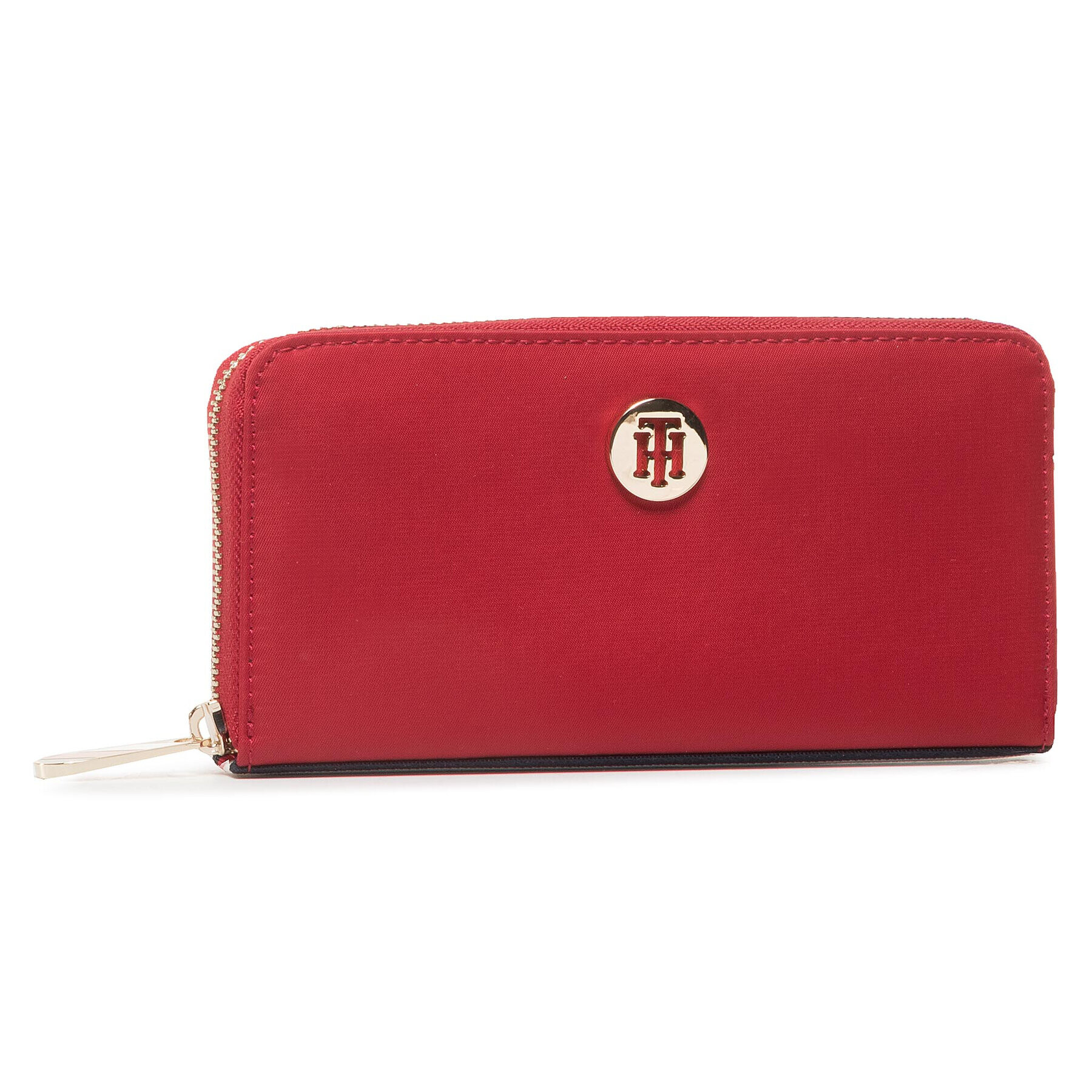 Tommy Hilfiger Голям дамски портфейл Poppy Lrg Za Corp AW0AW08897 Червен - Pepit.bg