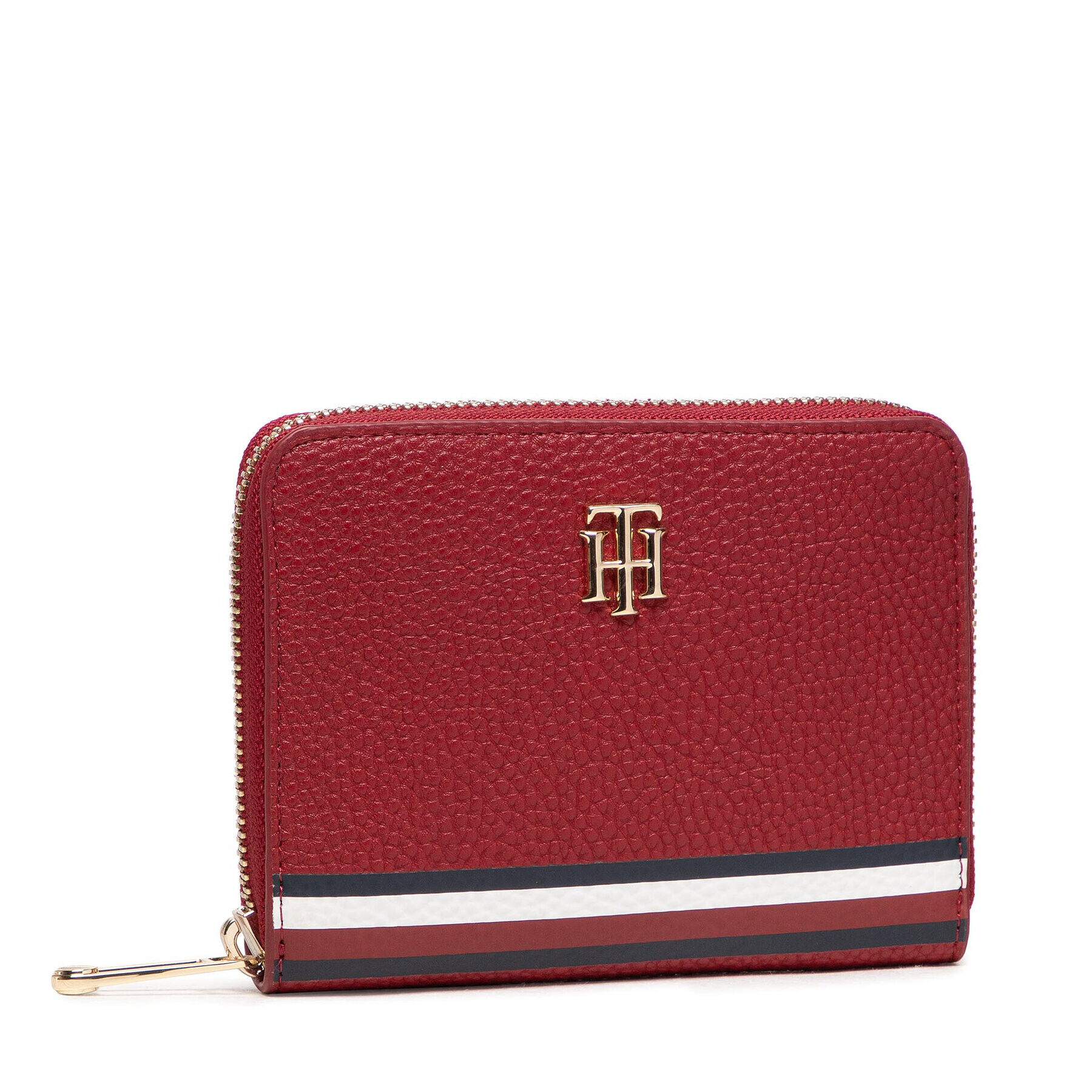 Tommy Hilfiger Голям дамски портфейл Th Element Med Za Corp AW0AW10551 Бордо - Pepit.bg