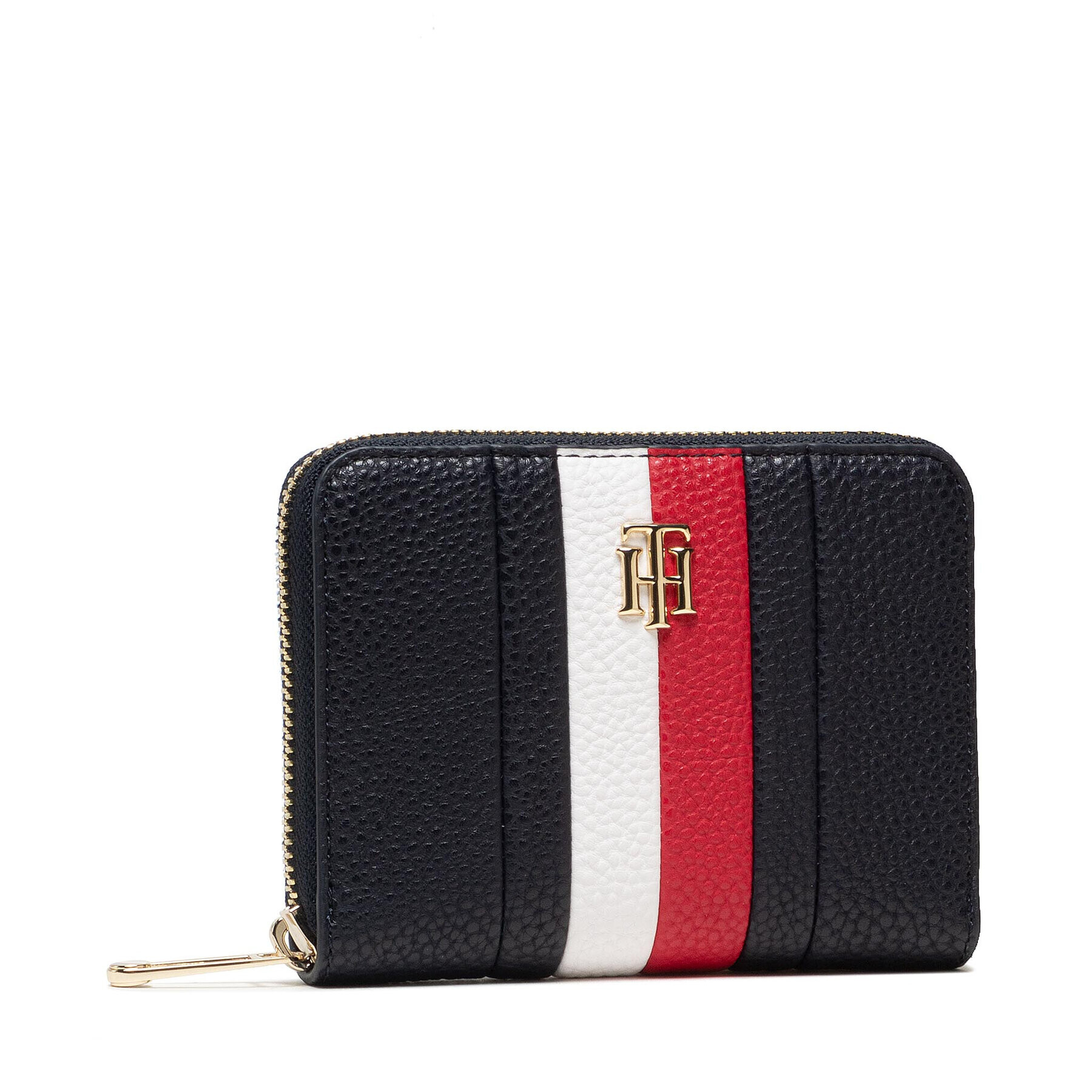 Tommy Hilfiger Голям дамски портфейл Th Essence Med Za Corp AW0AW10140 Тъмносин - Pepit.bg