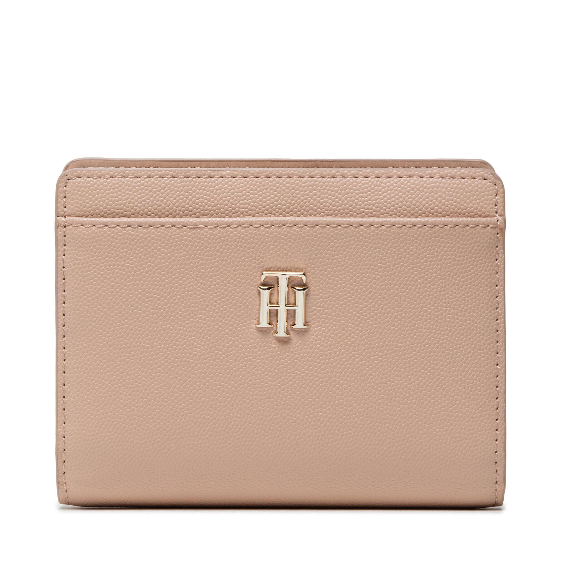 Tommy Hilfiger Голям дамски портфейл Th Timeless Med Wallet AW0AW11616 Бежов - Pepit.bg