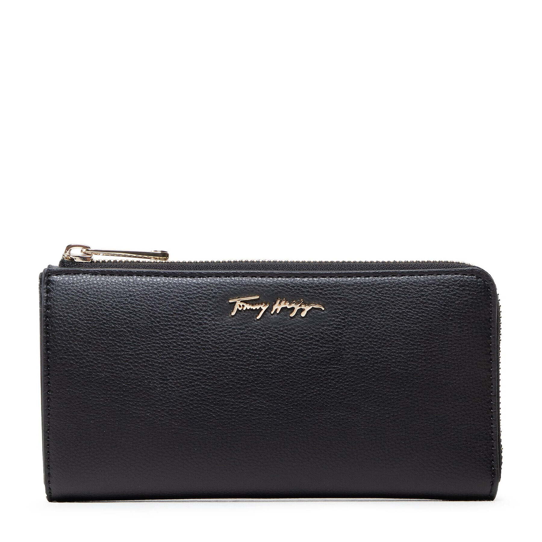 Tommy Hilfiger Голям дамски портфейл Tommy Joy Large Za Wallet AW0AW12083 Черен - Pepit.bg