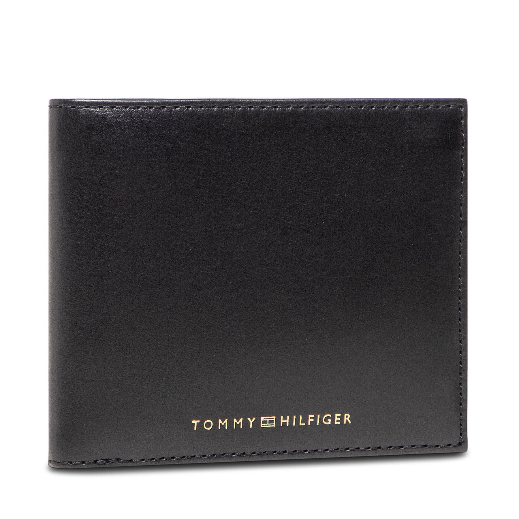 Tommy Hilfiger Голям мъжки портфейл Casual Leather Cc And Coin AM0AM07814 Черен - Pepit.bg