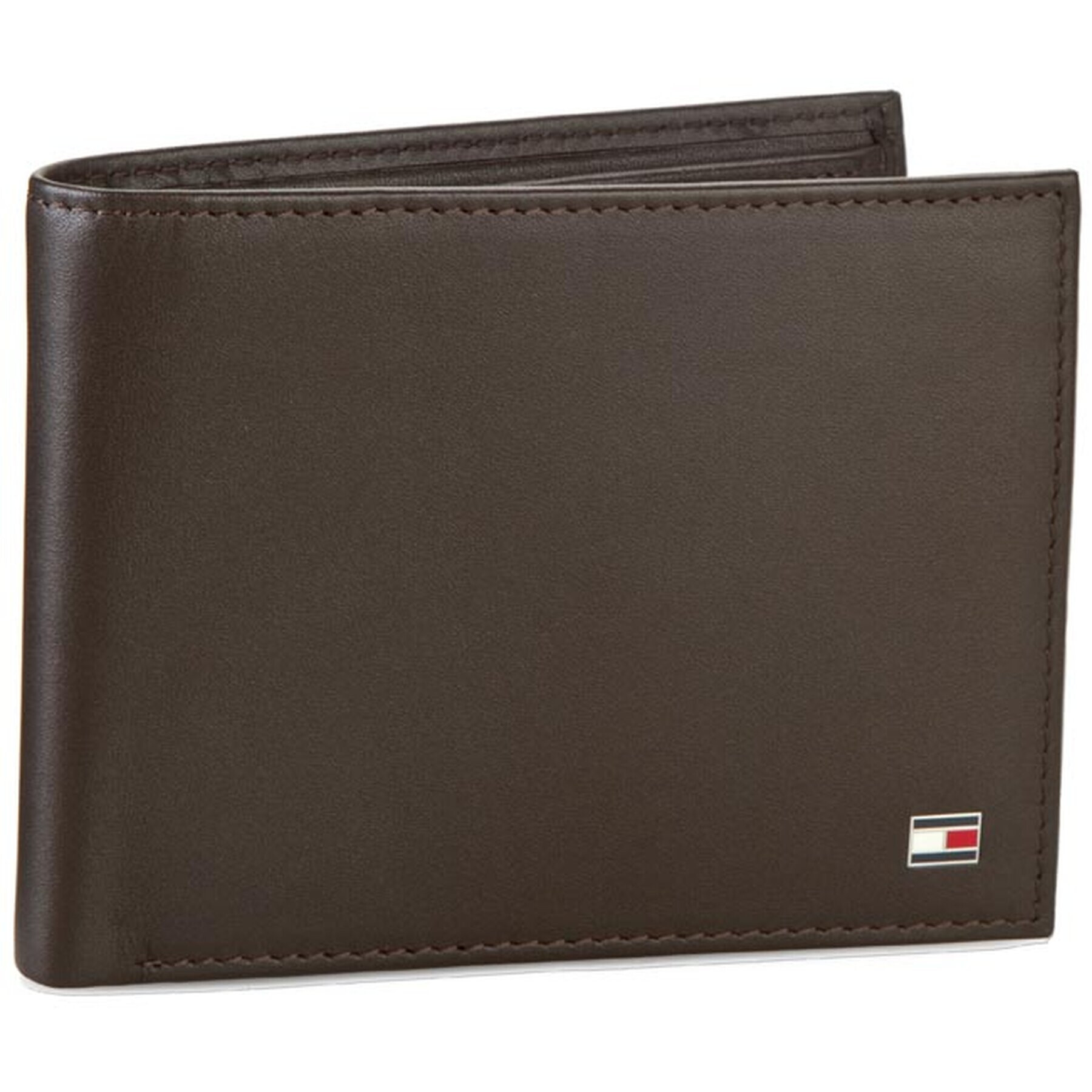 Tommy Hilfiger Голям мъжки портфейл Eton Cc Flap And Coin Pocket AM0AM00652/83362 Кафяв - Pepit.bg