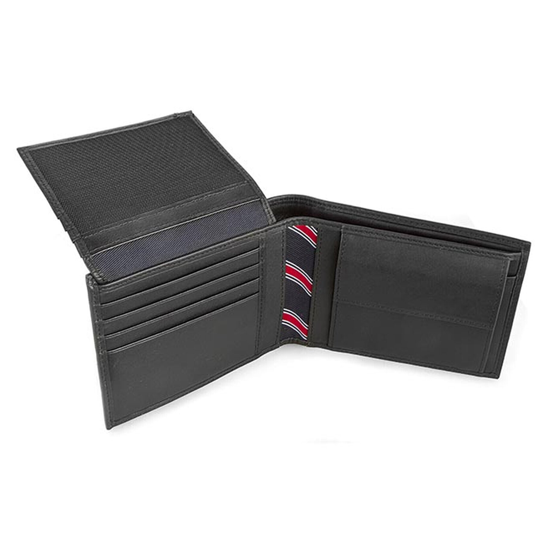 Tommy Hilfiger Голям мъжки портфейл Eton Cc Flap And Coin Pocket AM0AM00652 Черен - Pepit.bg