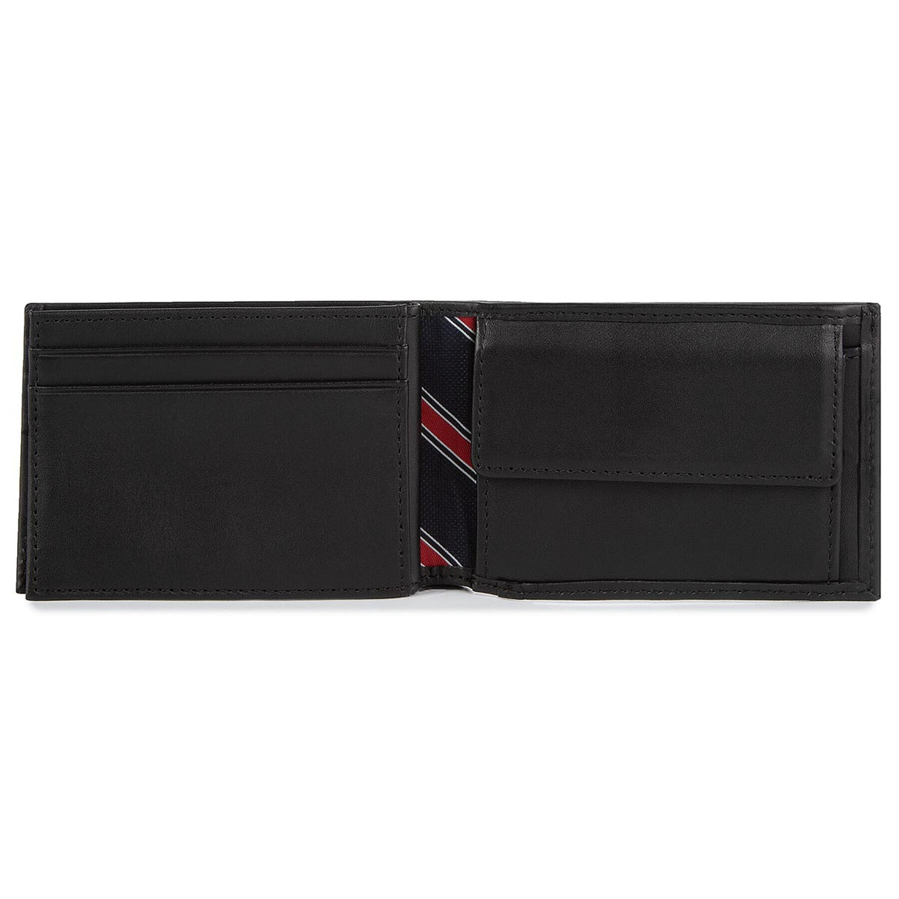 Tommy Hilfiger Голям мъжки портфейл Eton Mini Cc Flap&Coin Pocket AM0AM00671/83369 Черен - Pepit.bg