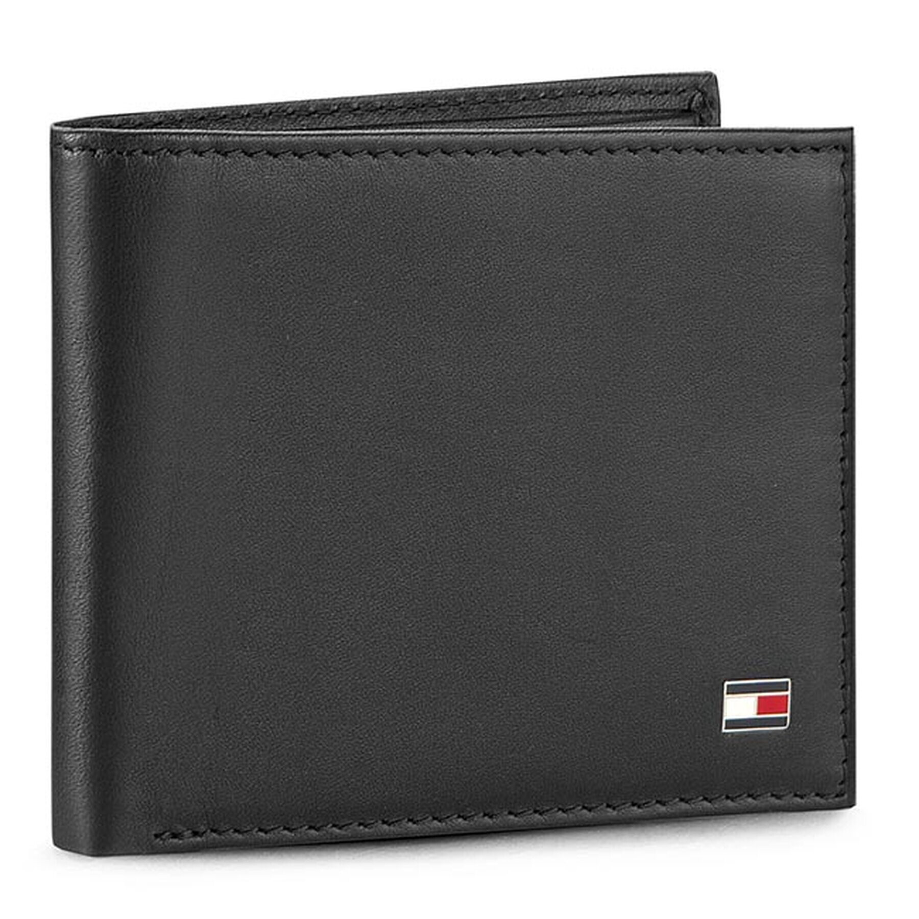 Tommy Hilfiger Голям мъжки портфейл Eton Mini Cc Wallet AM0AM00655/83365 Черен - Pepit.bg