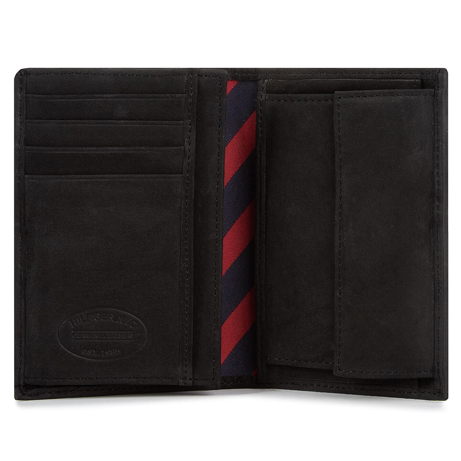 Tommy Hilfiger Голям мъжки портфейл Johanson N/S Wallet W/Coin Pocket AM0AM00664 Черен - Pepit.bg