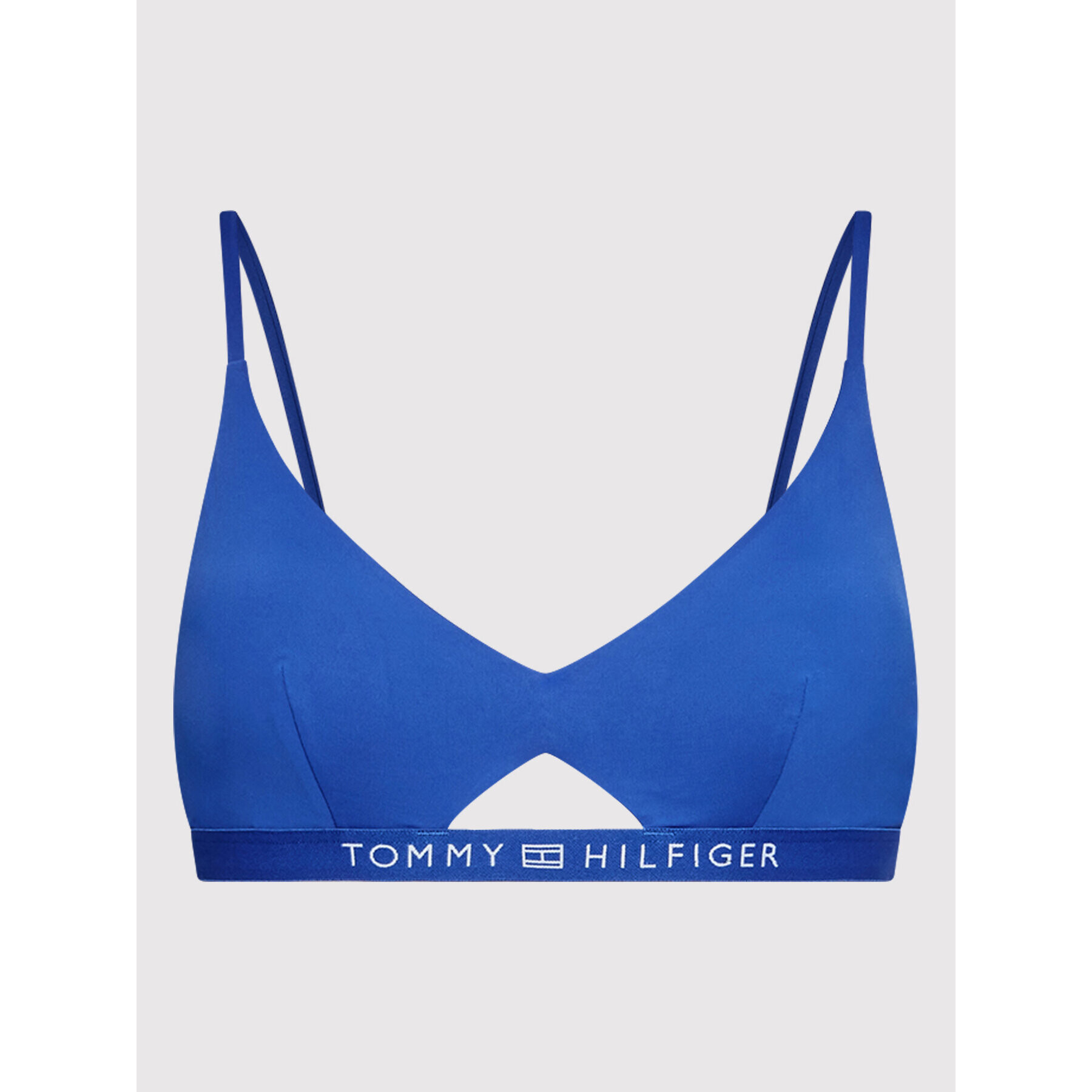 Tommy Hilfiger Горнище на бански UW0UW03356 Син - Pepit.bg