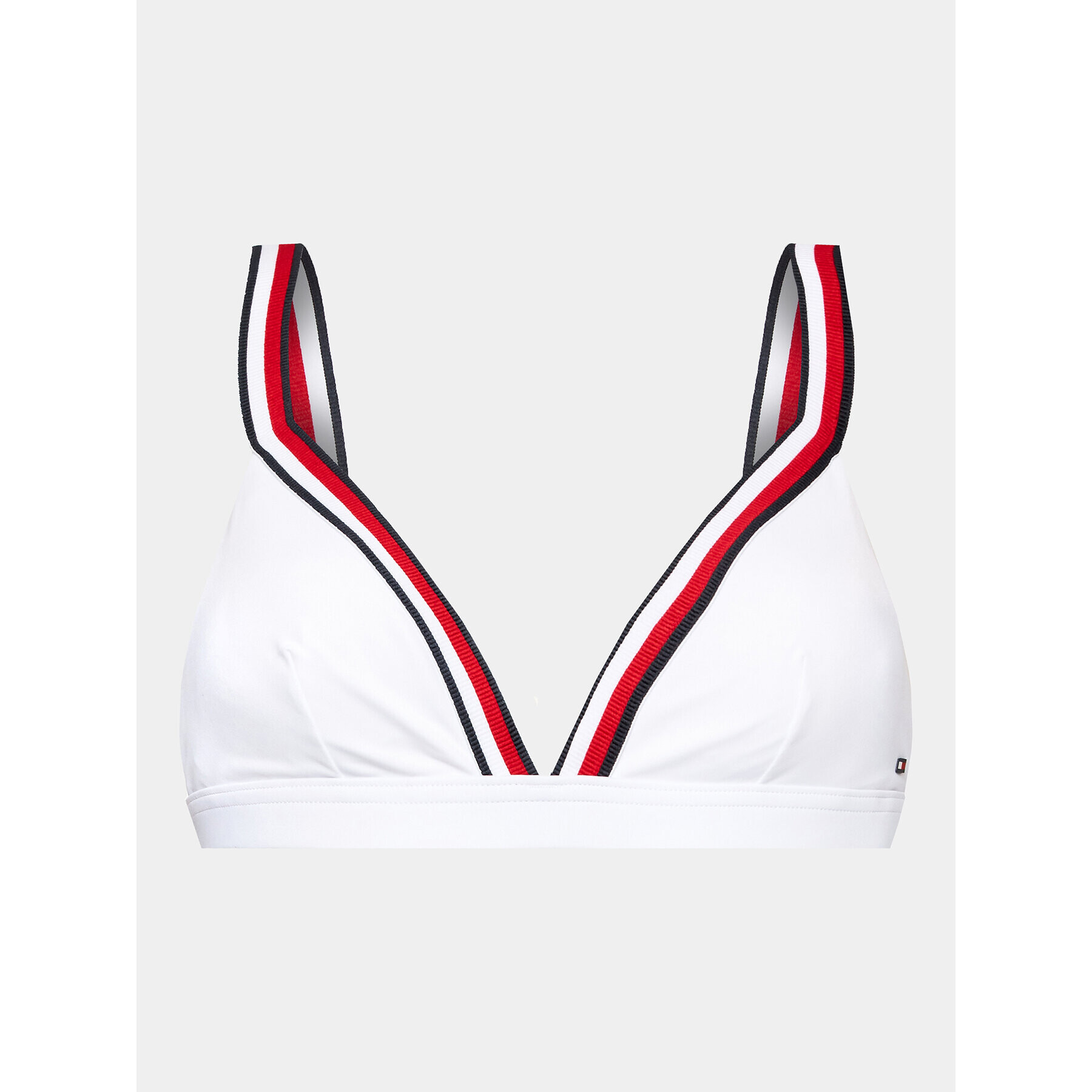 Tommy Hilfiger Горнище на бански UW0UW04101 Бял - Pepit.bg