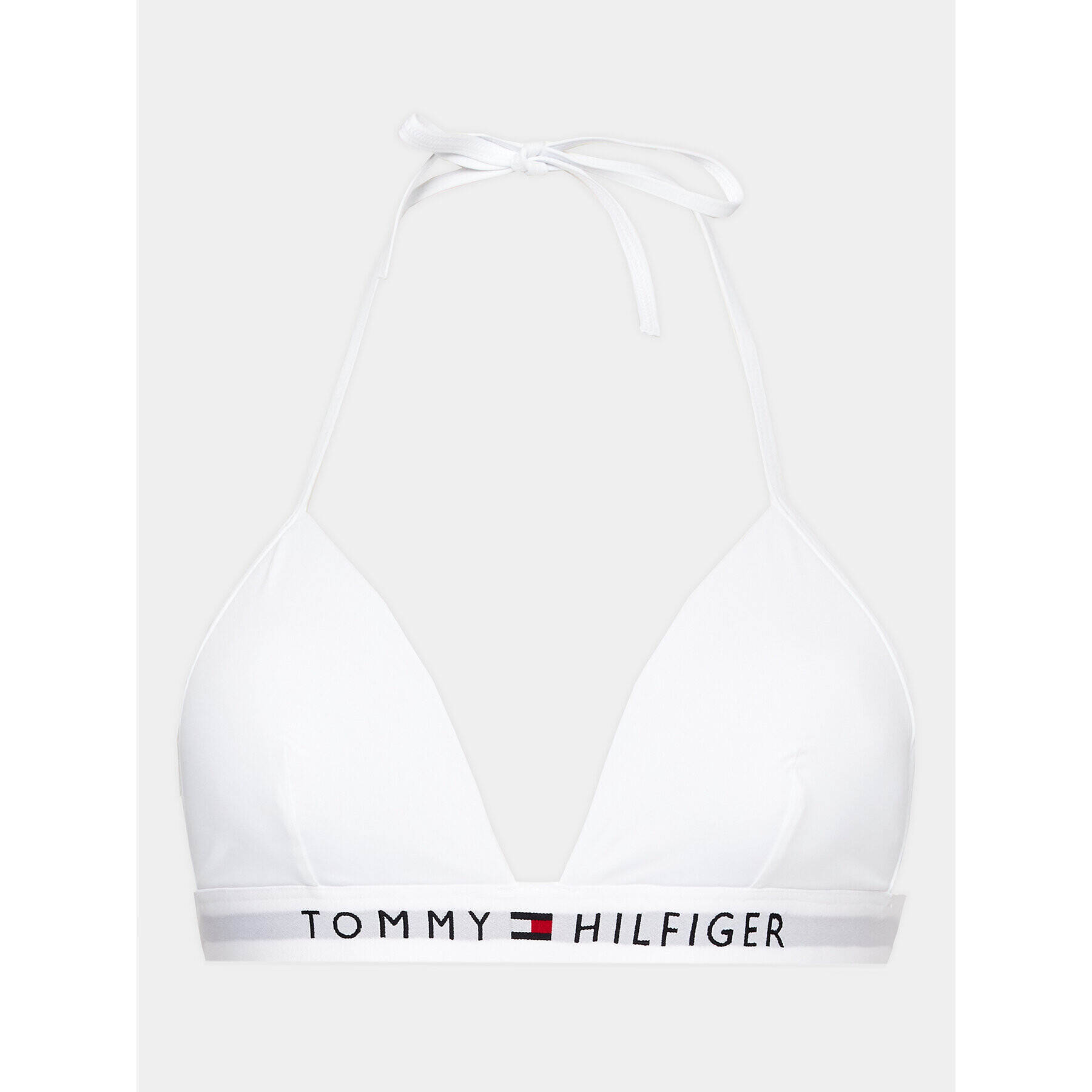 Tommy Hilfiger Горнище на бански UW0UW04109 Бял - Pepit.bg