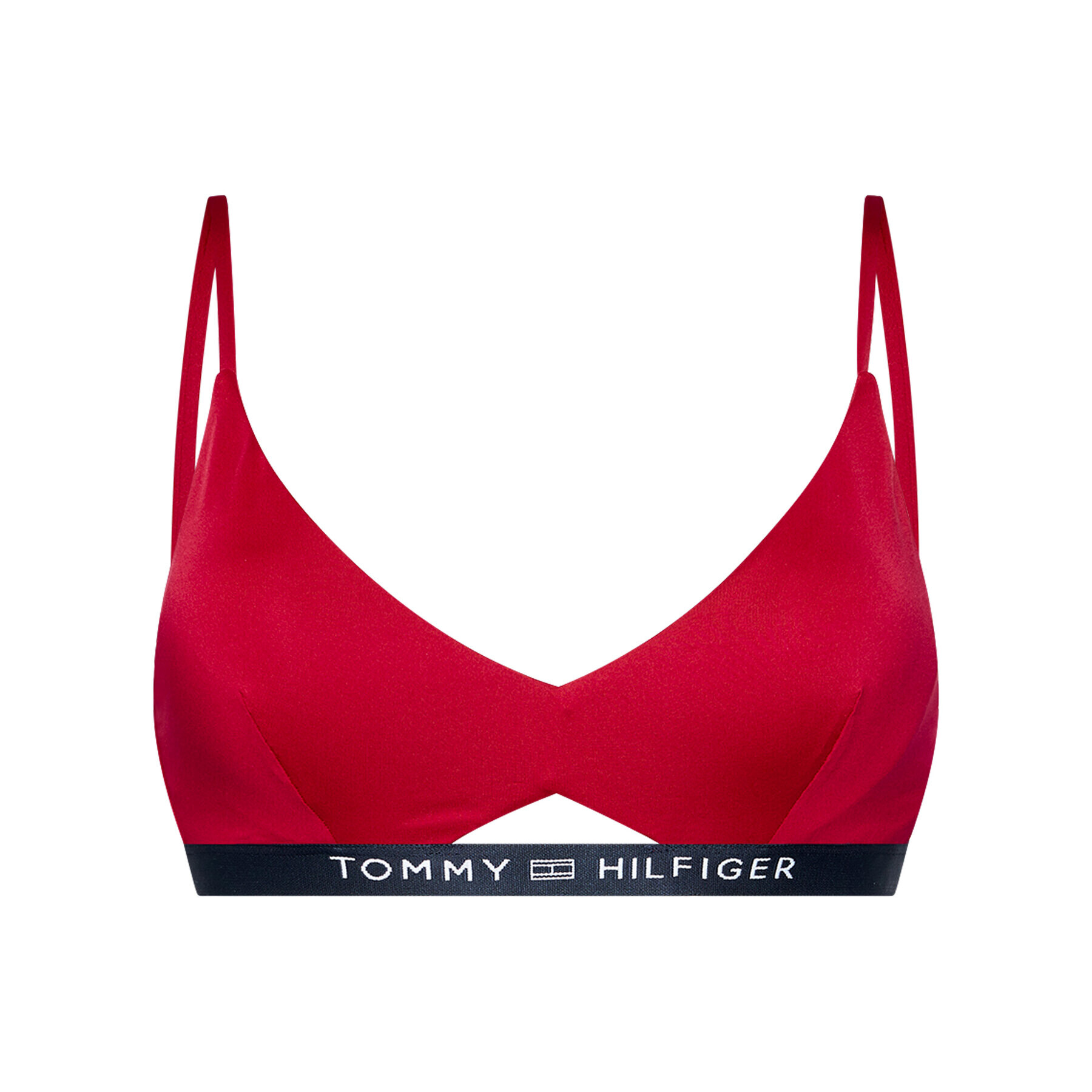 Tommy Hilfiger Горнище на бански UW0UW02706 Червен - Pepit.bg